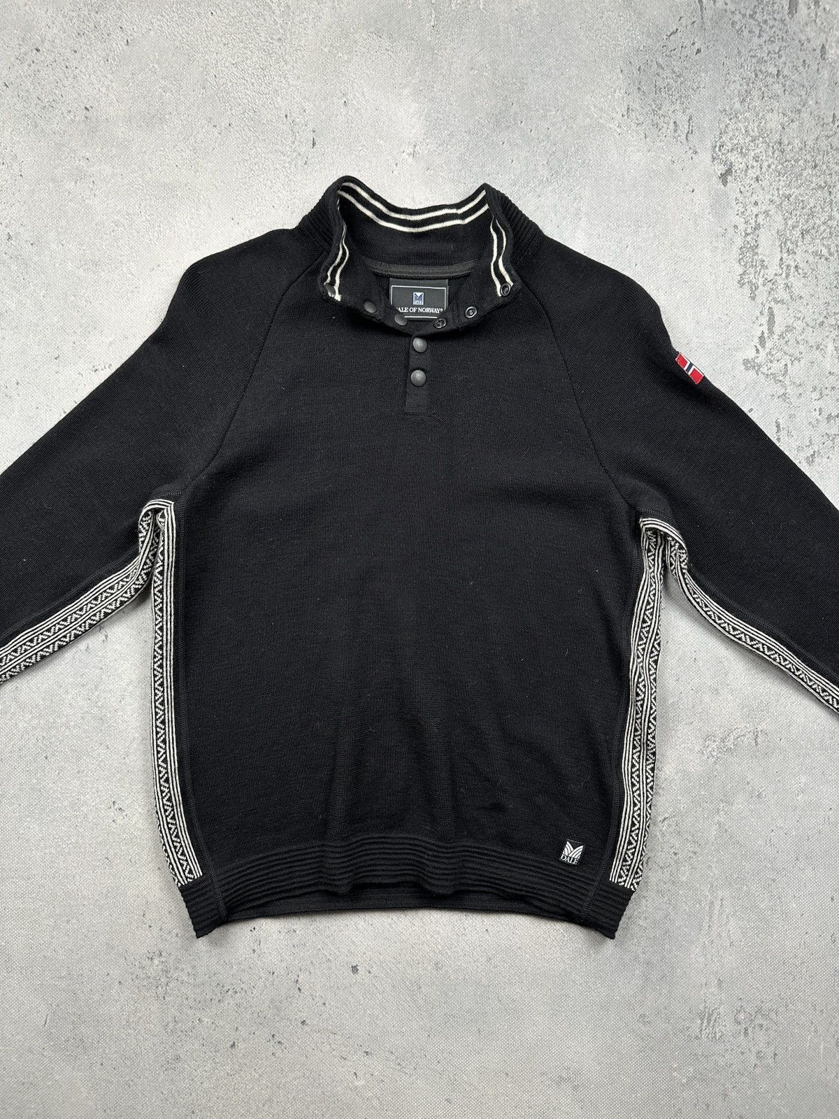 Dale Of Norway Dale Of Norway Black Wool Knit Sweater Norwegian Heritage Size S / US 4 / IT 40 - 4 Thumbnail