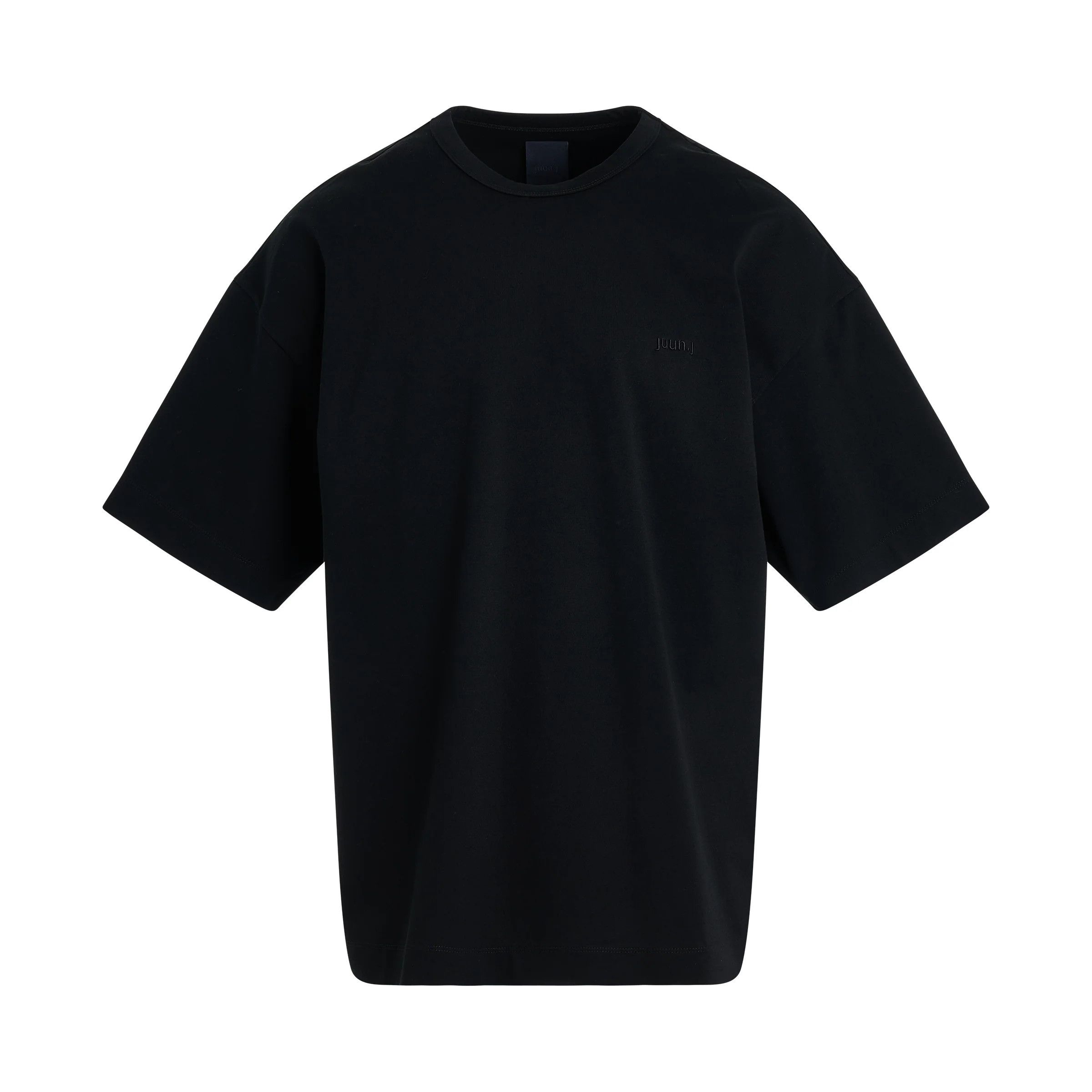 Juun.J o1mris0824 Embroidered T-Shirt in Black Size US S / EU 44-46 / 1 - 1 Thumbnail