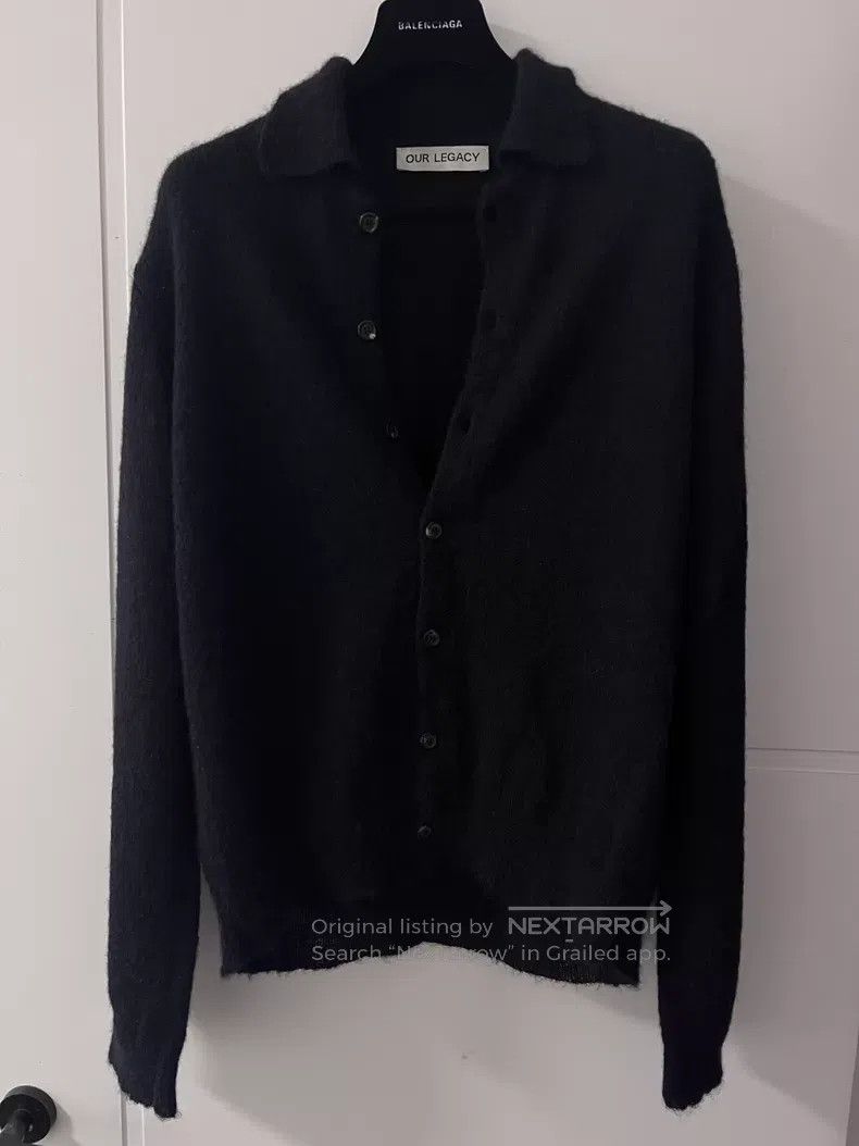 Our Legacy Our Legacy Navy blue long-sleeve cardigan Size US S / EU 44-46 / 1 - 1 Thumbnail
