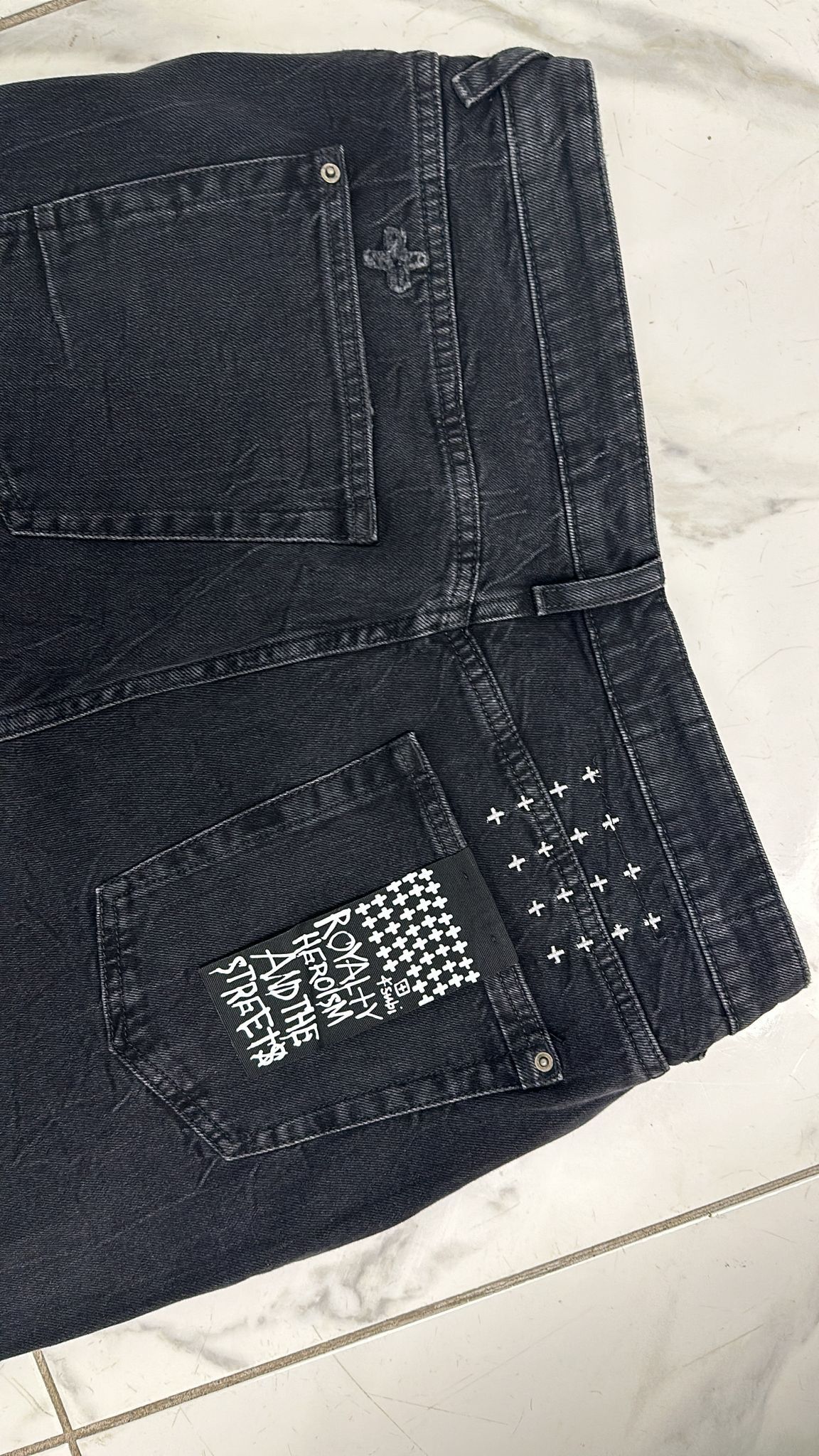 Ksubi Ksubi Van Winkle Black Marble K Plus Jean Size 36 Size US 36 / EU 52 - 3 Thumbnail