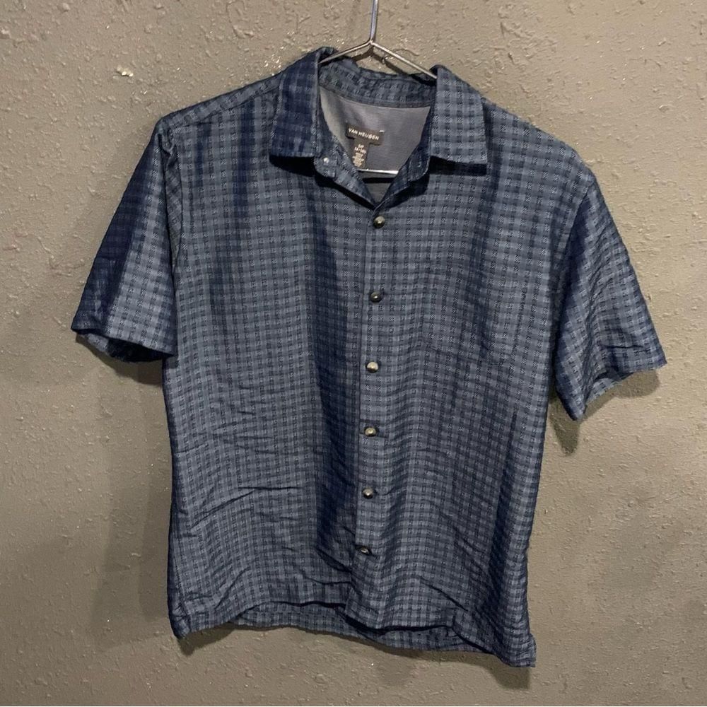Van Heusen Men’s Van Heusen Button Down Shirt Size US S / EU 44-46 / 1 - 1 Thumbnail