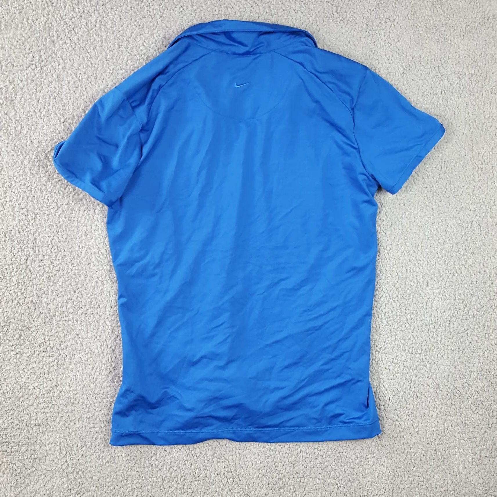 Nike VINTAGE Nike Golf Blue Short Sleeve Womens Large Athletic Workout Gym Tennis T Shirt Top Size L / US 10 / IT 46 - 3 Thumbnail