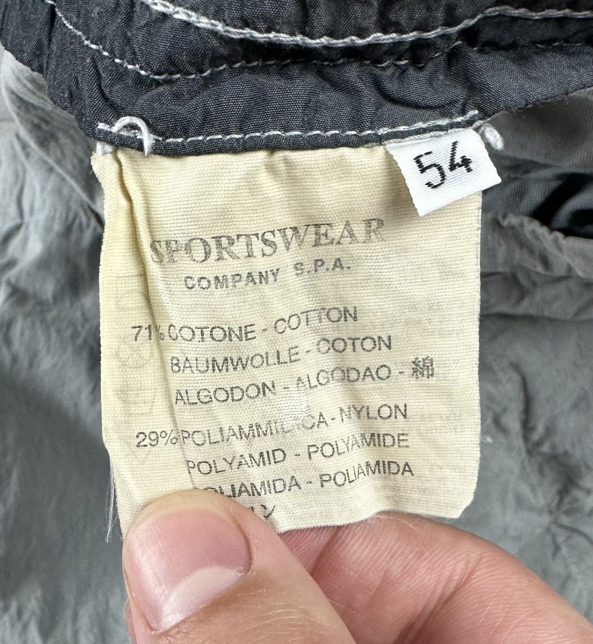 Stone Island Stone Island Moto Speed Jeans Vintage Retro Nylon Metal Size US 38 / EU 54 - 18 Thumbnail