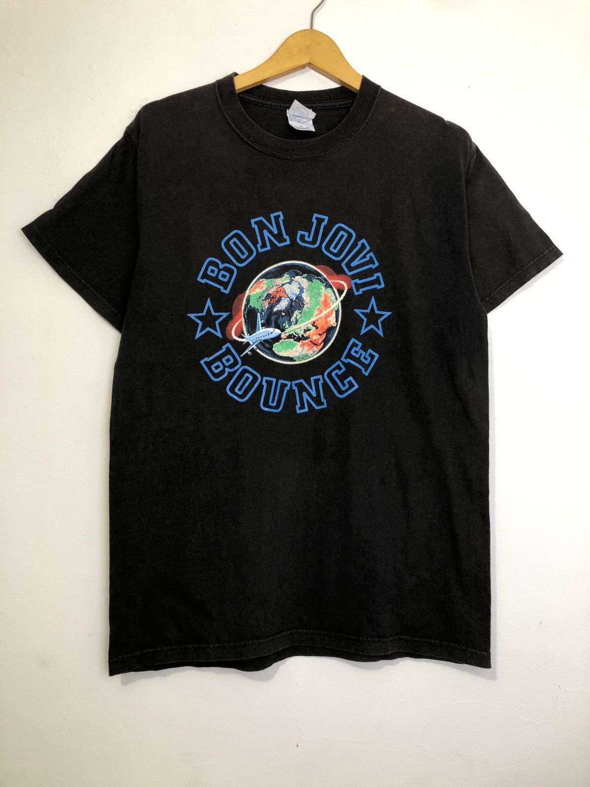 Band Tees × Vintage Vintage Bon Jovi Bounce World Tour 2003 T-Shirt Size US M / EU 48-50 / 2 - 1 Thumbnail