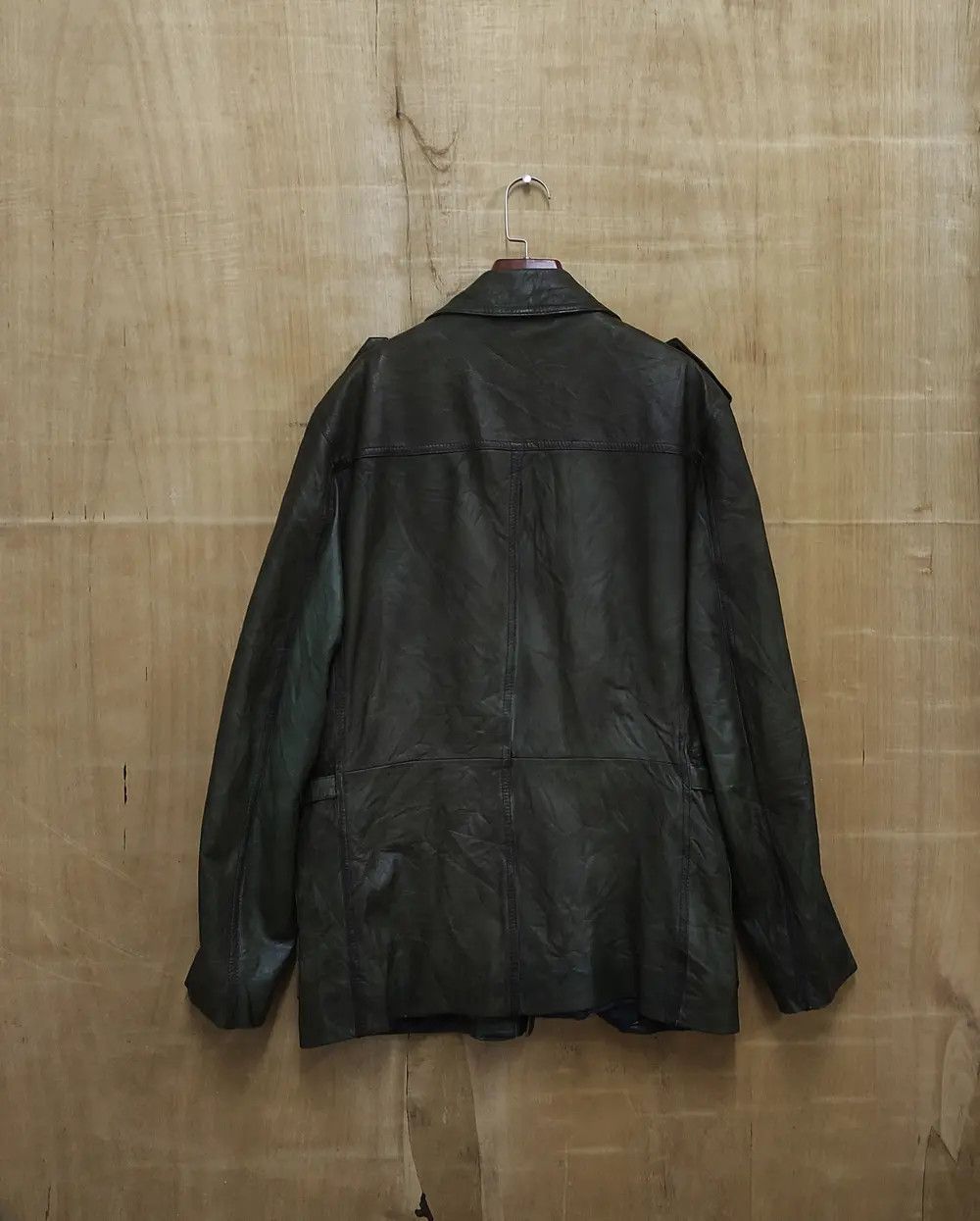 Vera Pelle VERA PELLE VINTAGE CLASSIC LEATHER JACKET Size US M / EU 48-50 / 2 - 2 Thumbnail