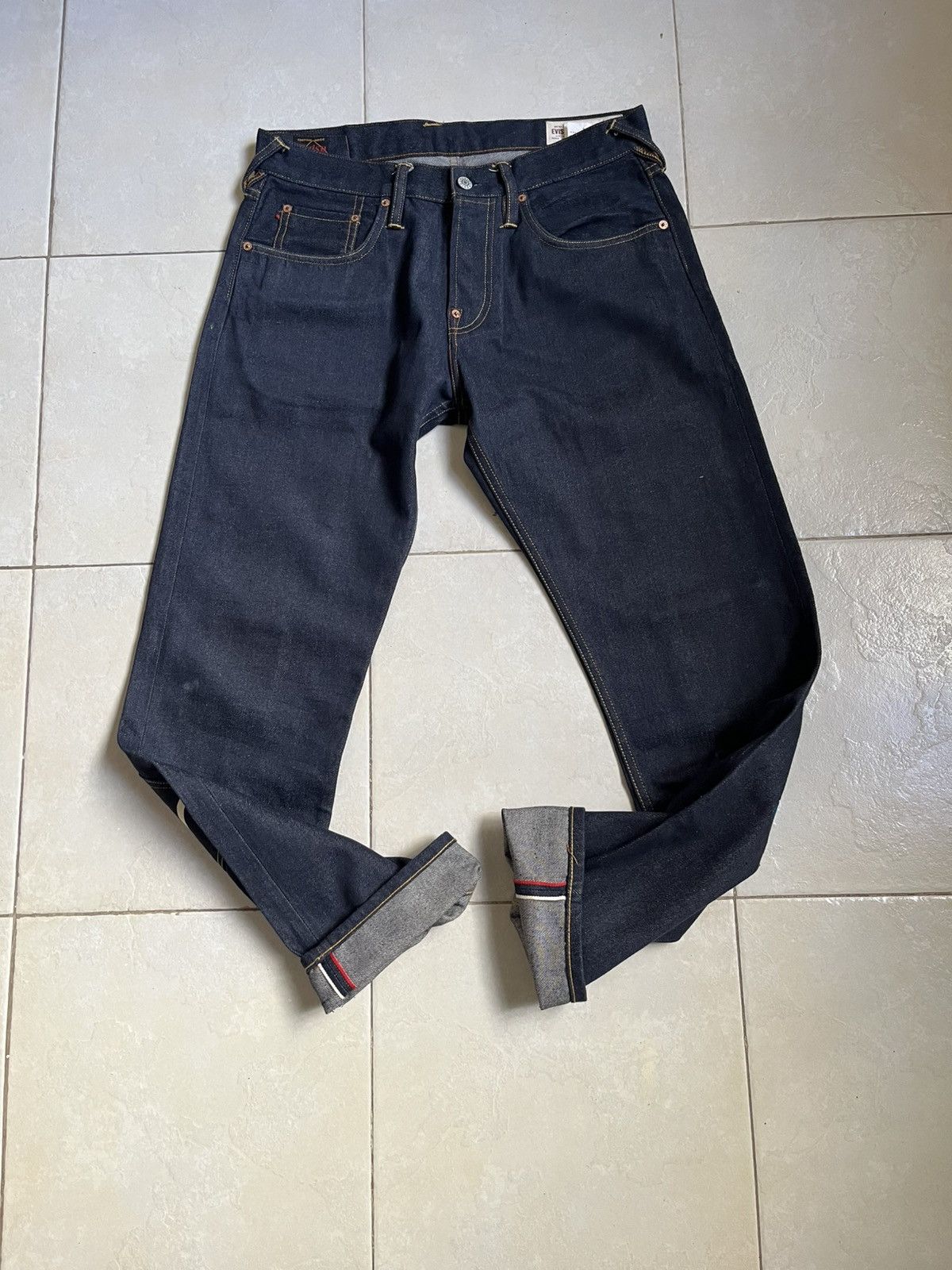 Evisu Evisu denim diacock slevedge jeans sz 34 Size US 34 / EU 50 - 6 Thumbnail