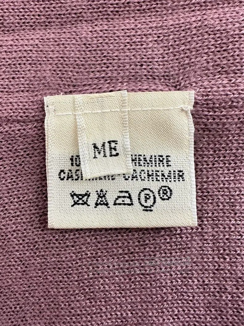 Hermes Hermes Bicolor Cashmere Knit Sweater Long Sleeve Vest Set, Size M / US 6-8 / IT 42-44 - 9 Thumbnail
