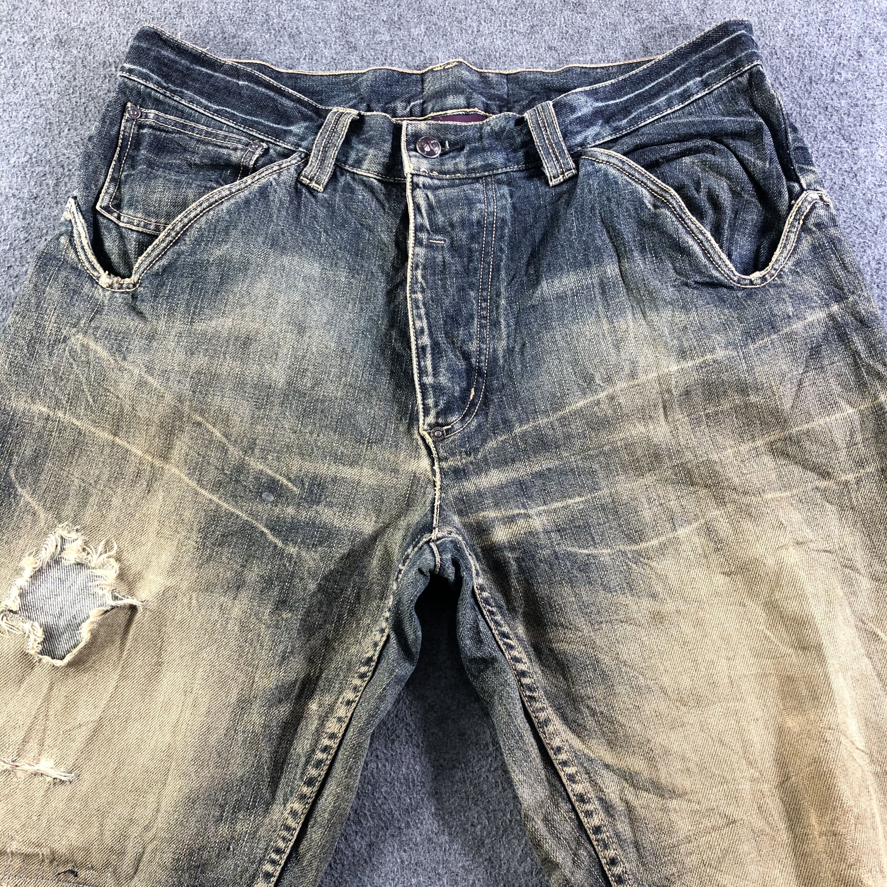Japanese Brand Vintage Kelen Jeans-J3865 Size US 37 - 3 Thumbnail