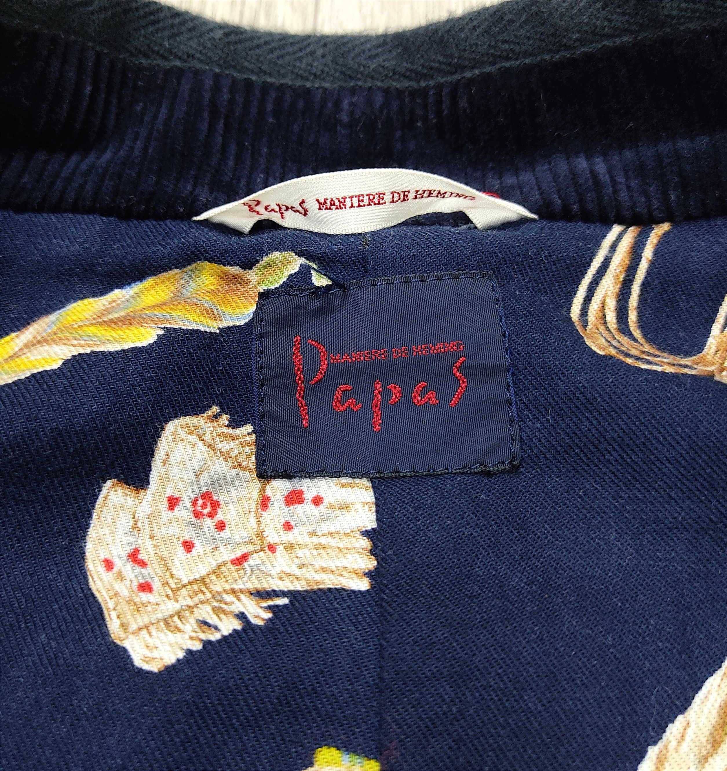 Japanese Brand × Mr. Gentleman The PAPAS Mantere De Heming Navy Blue Deck Jacket Size US M / EU 48-50 / 2 - 8 Thumbnail