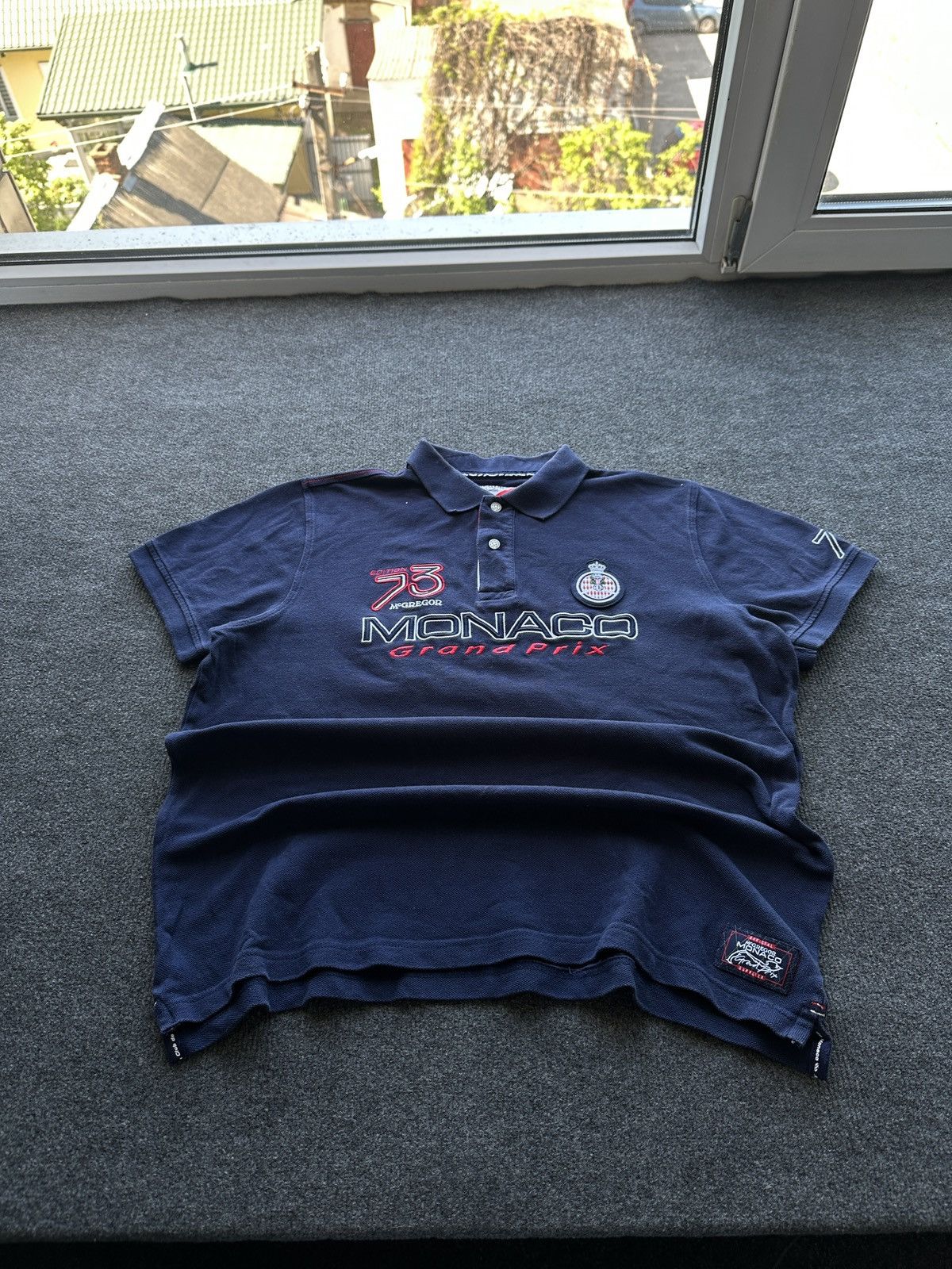 McGregor RACING 🚨 MONACO GRAND PRIX EDITION 73 ACM POLO MEN Size US L / EU 52-54 / 3 - 2 Thumbnail