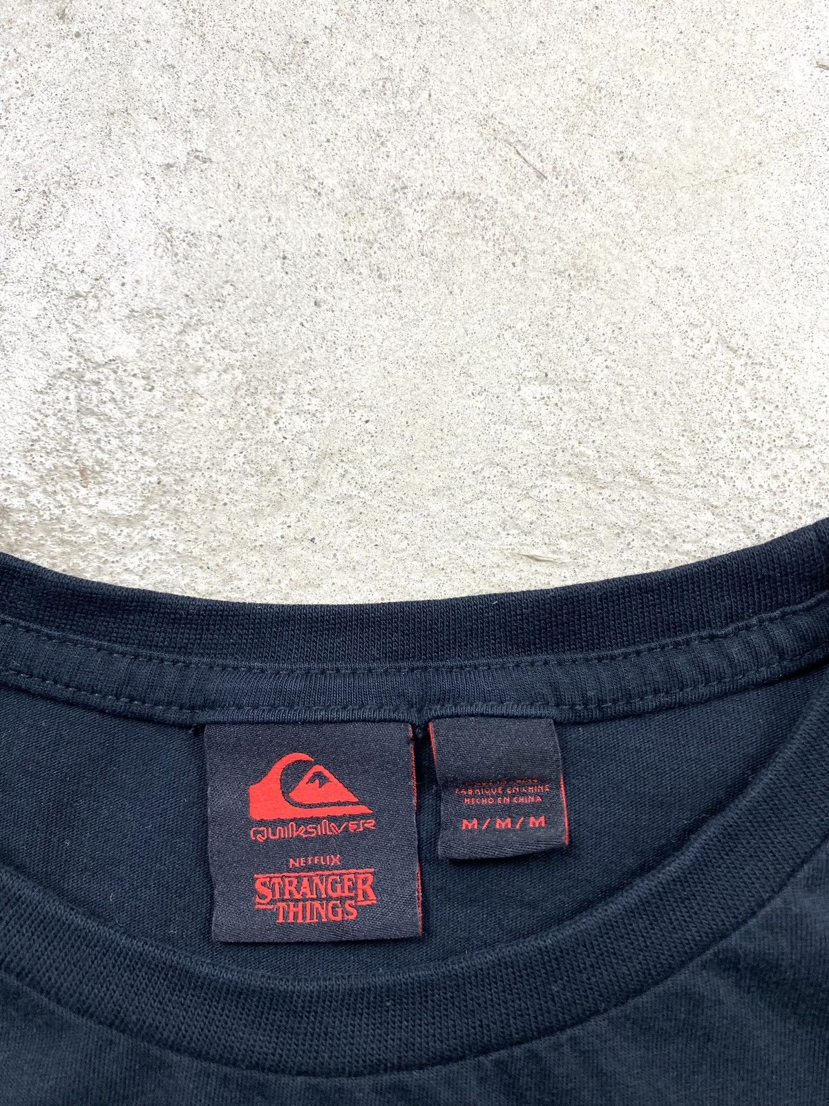 Quiksilver Vintage Quiksilver Stranger Things Hellfire Movie Longsleeve Size US M / EU 48-50 / 2 - 8 Thumbnail