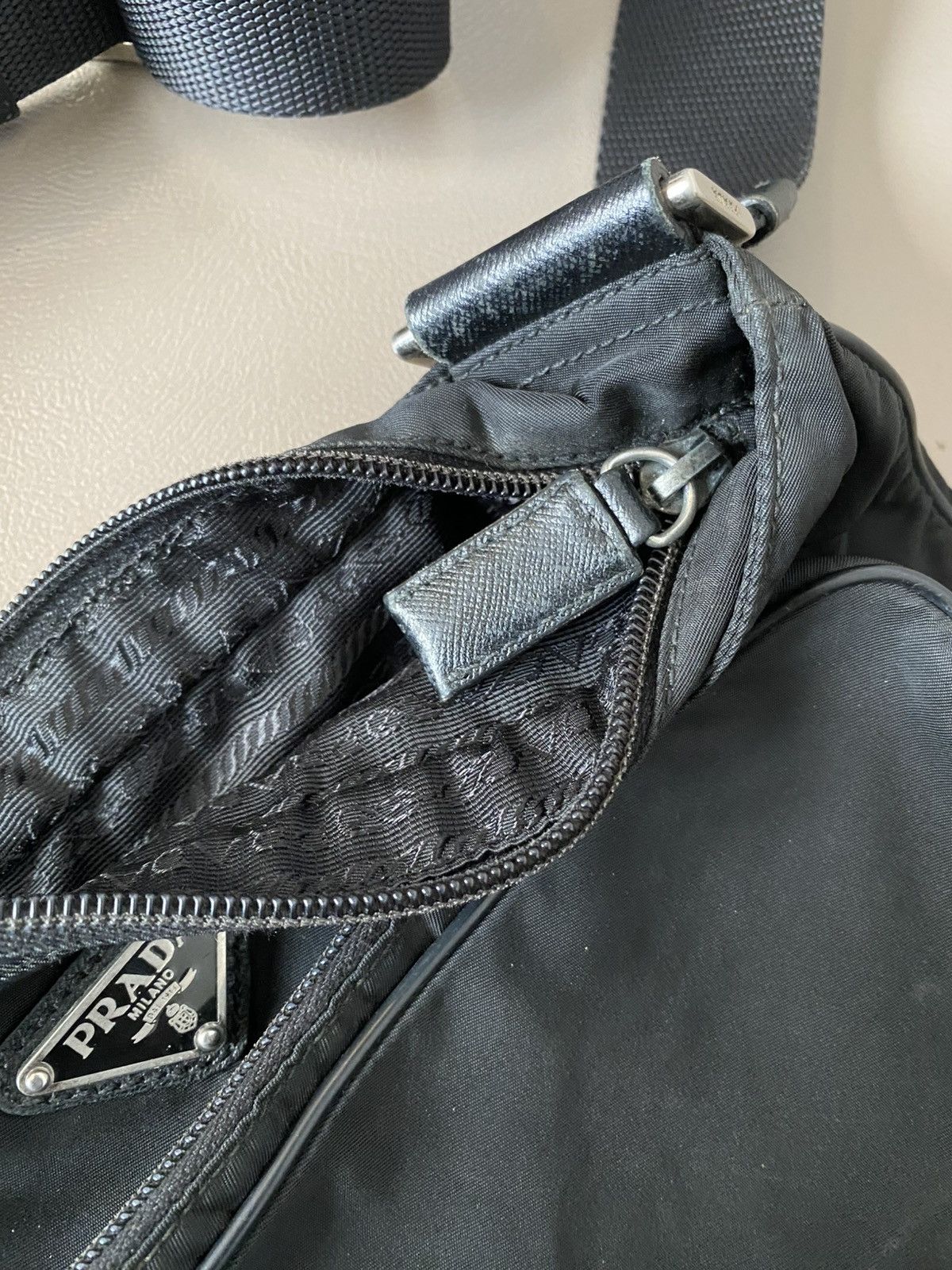 Prada Prada re-nylon crossbody bag Size ONE SIZE - 7 Thumbnail