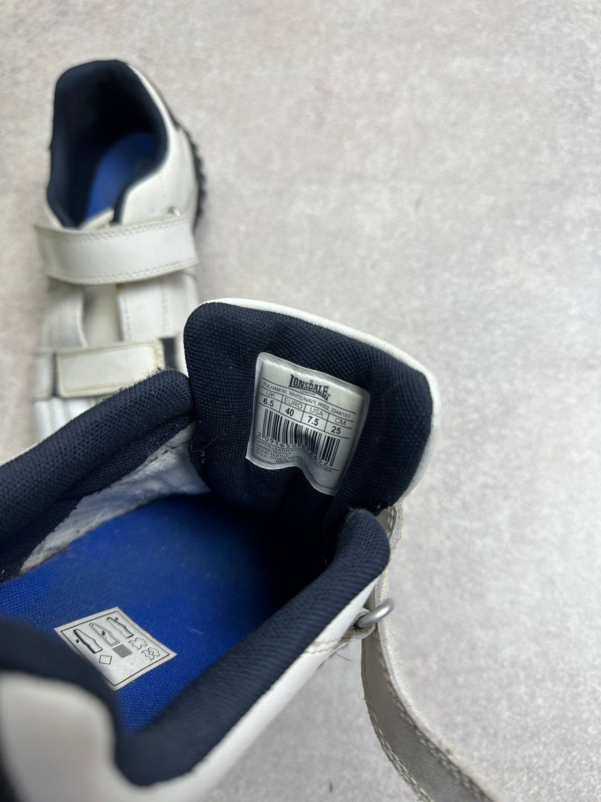 Lonsdale Vintage Longsdale Monstro Y-3 Style Low Leather Sneakers 40 Size US 6.5 / EU 39-40 - 7 Thumbnail