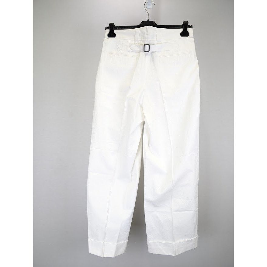 Bottega Veneta o1rshd1 Pants Fluid Slik Suiting in White Size US 32 / EU 48 - 11 Thumbnail
