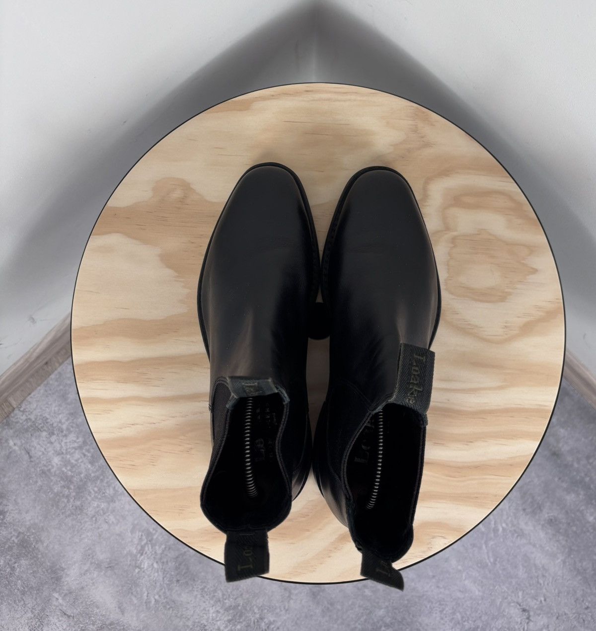 Loake Loake Chatterley Women’s Black Leather Chelsea Boots Size US 6.5 / IT 36.5 - 17 Thumbnail