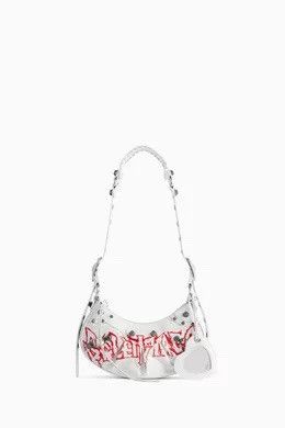 Balenciaga XS Le Cagole DIY Metal Shoulder Bag in Arena Lambsk Size ONE SIZE - 2 Thumbnail