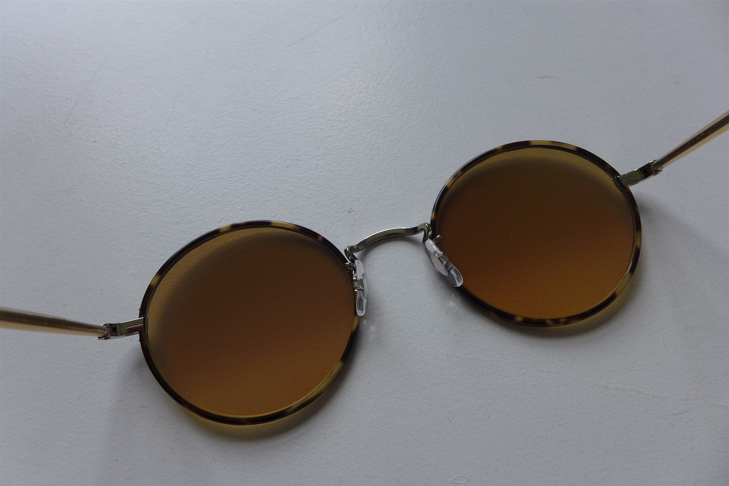 Garrett Leight Garrett Leight Fonda Sunglasses -- Tortoise & Brushed Silver Size ONE SIZE - 7 Thumbnail