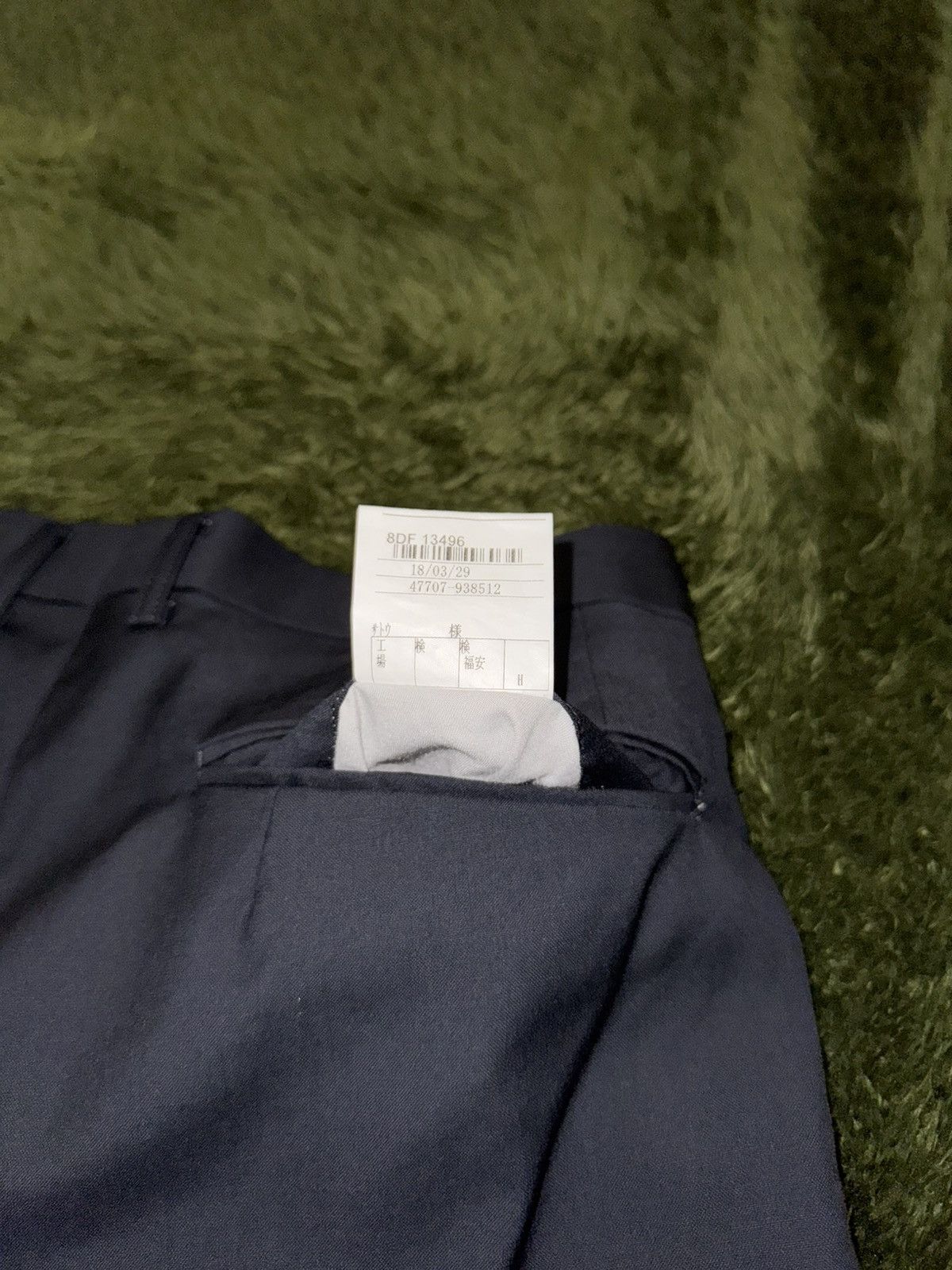 Ermenegildo Zegna Ermenegildo Zegna Fabric Tailor Made Trousers Made in Japan Size 40R - 11 Thumbnail