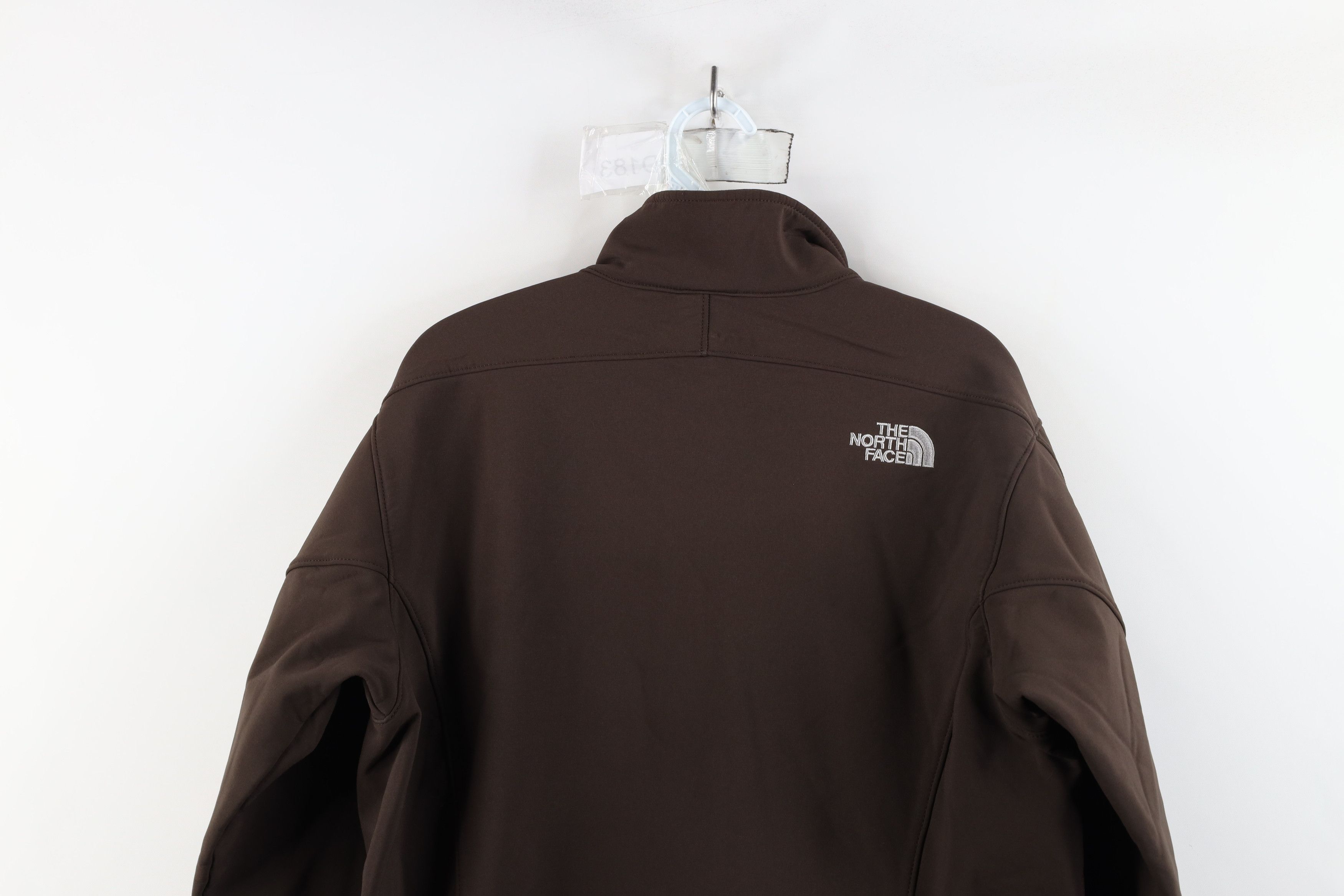 The North Face × Vintage Vintage The North Face Softshell Fleece Lined Jacket Brown Size L / US 10 / IT 46 - 14 Thumbnail