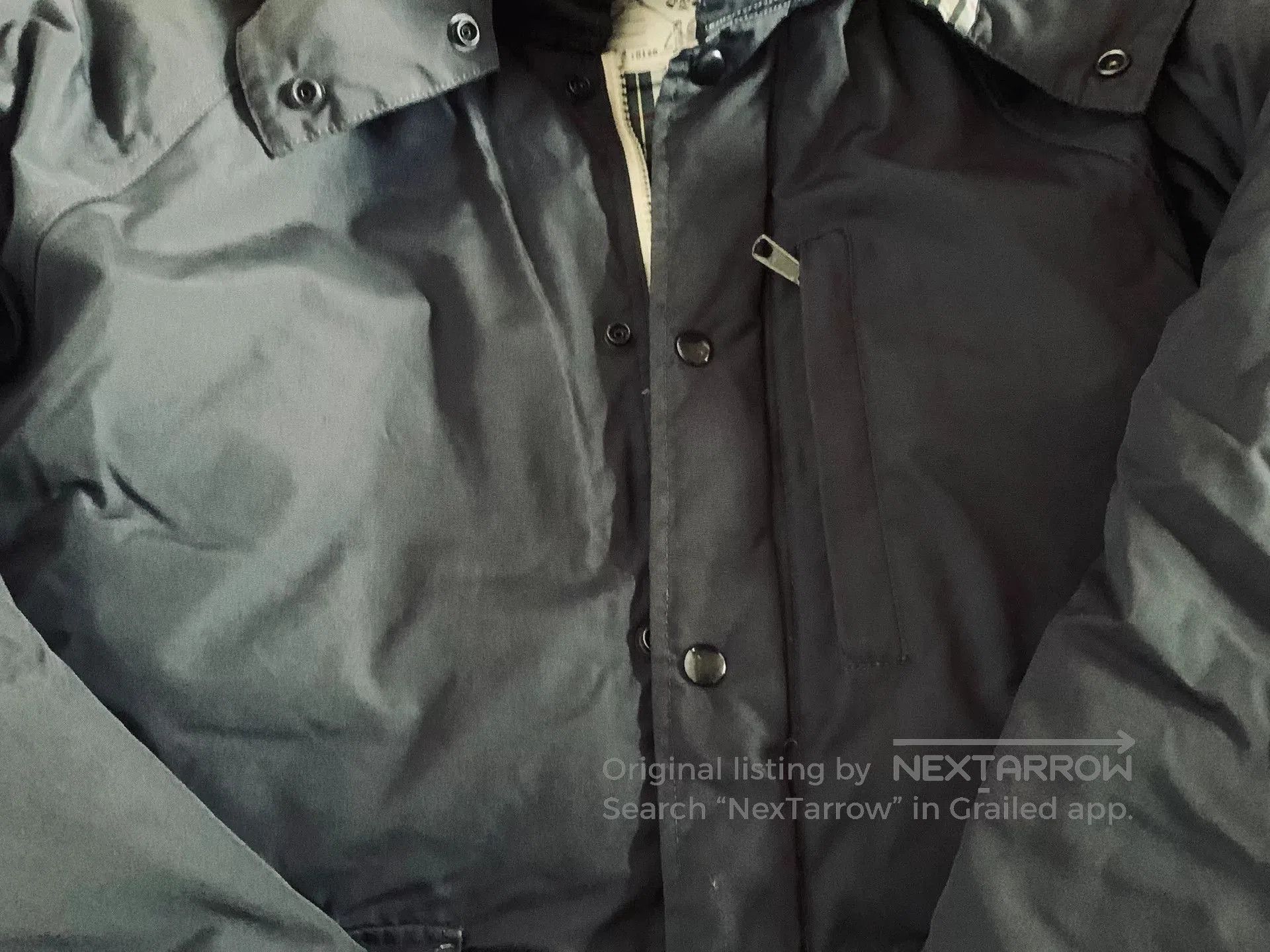 Pherrow's chic gray puffer jacket with hood. Size US L / EU 52-54 / 3 - 5 Thumbnail