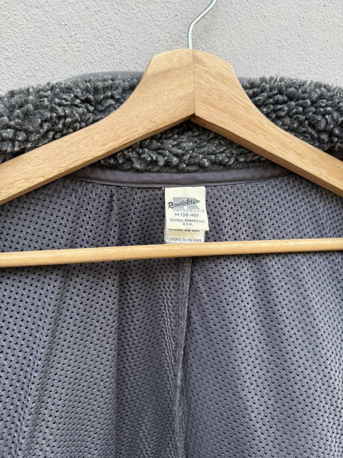 Beams Plus 💥ARCHIVE💥 Russell Athletic x BEAMS Deep Pile Fleece Jacket Size US M / EU 48-50 / 2 - 12 Thumbnail