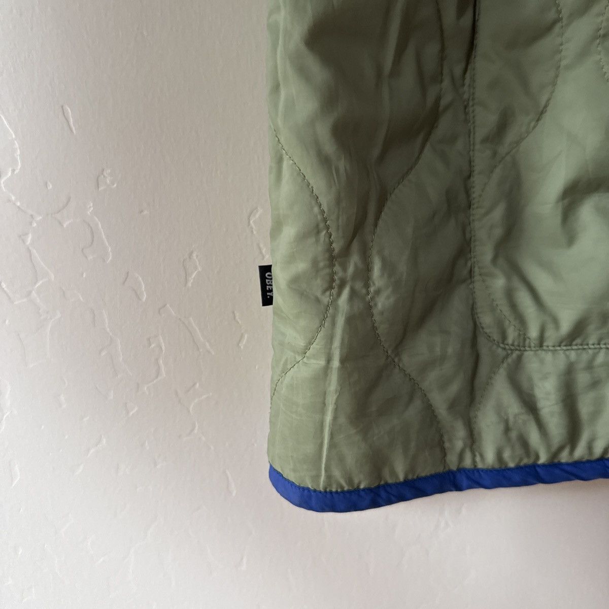 Obey Obey black and yellow reversible puffer jacket #puffer a Size US L / EU 52-54 / 3 - 4 Thumbnail