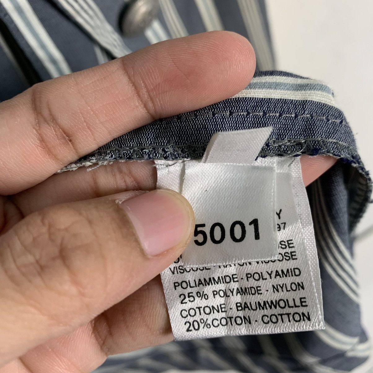 United Colors Of Benetton United Color Of Benetton Stripe Casual Jacket Size M / US 6-8 / IT 42-44 - 17 Thumbnail