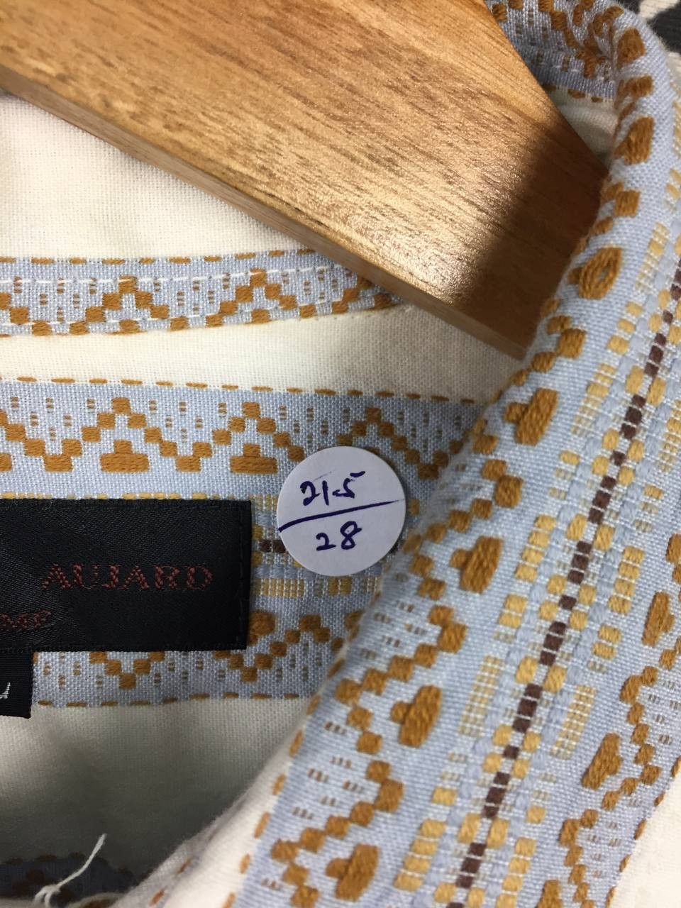 Other Vtg Christian Aujard Homme Aztec Motive Button Up Shirt Size US L / EU 52-54 / 3 - 13 Thumbnail