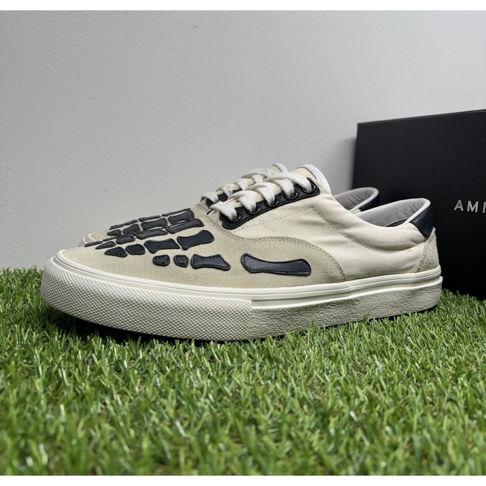 Amiri Skel Toe Slip Amiri Bones Slip On Amiri Bone Slip On