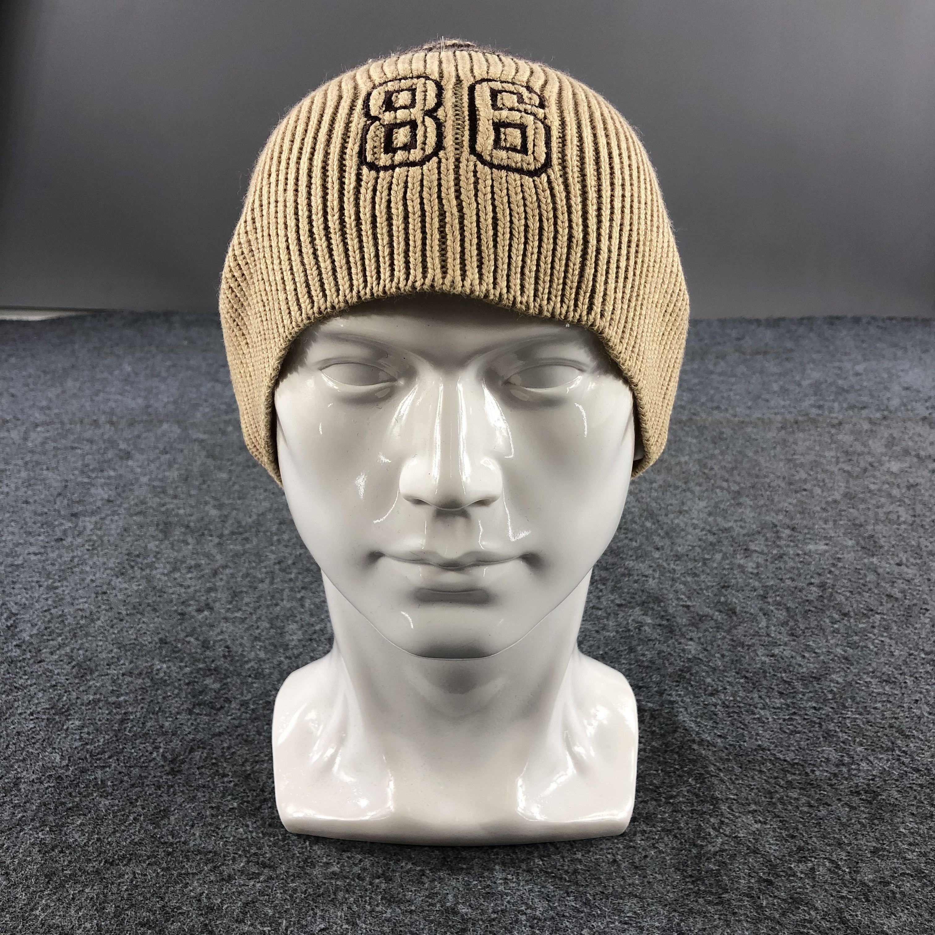 Vintage Unknown 86 Beanie Snowcap Snow Hat Winter Hat B171 Size ONE SIZE - 1 Thumbnail