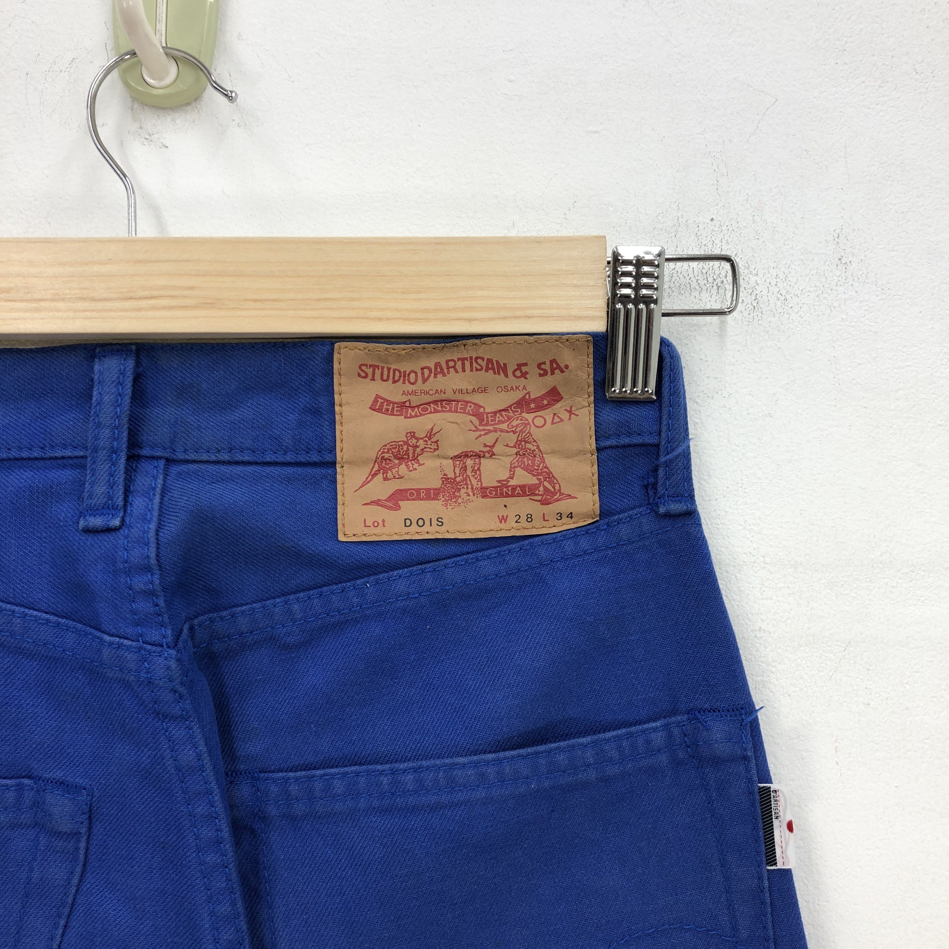 Studio D'Artisan Vintage Studio D'artisan Selvedge Jeans Japanese Blue Denim Size 26" / US 2 / IT 38 - 5 Thumbnail