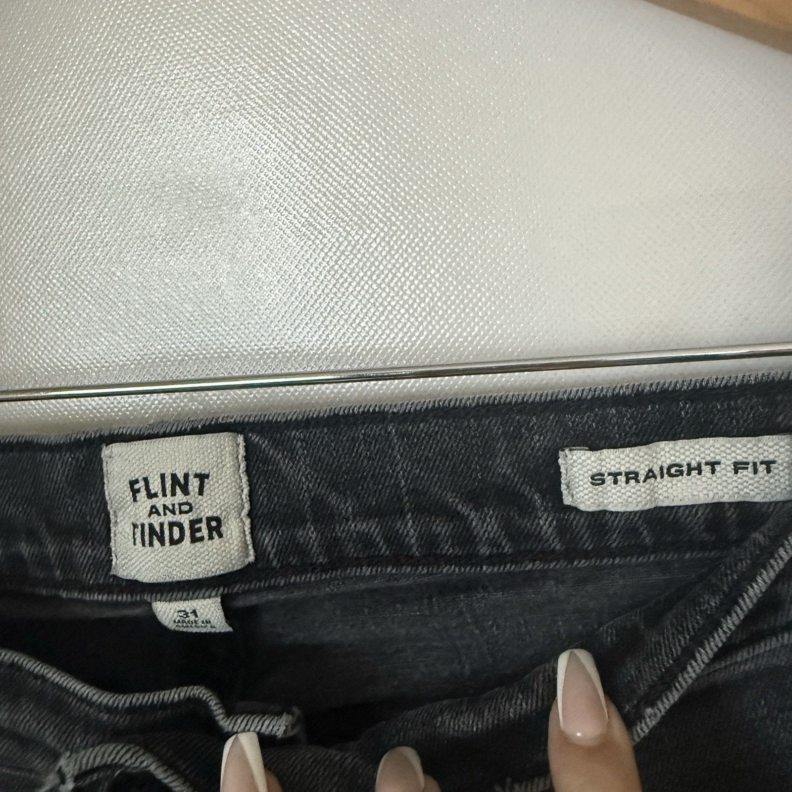 Flint And Tinder Flint And Tinder Straight Fit Faded Distressed Denim Jeans Size US 30 / EU 46 - 3 Thumbnail