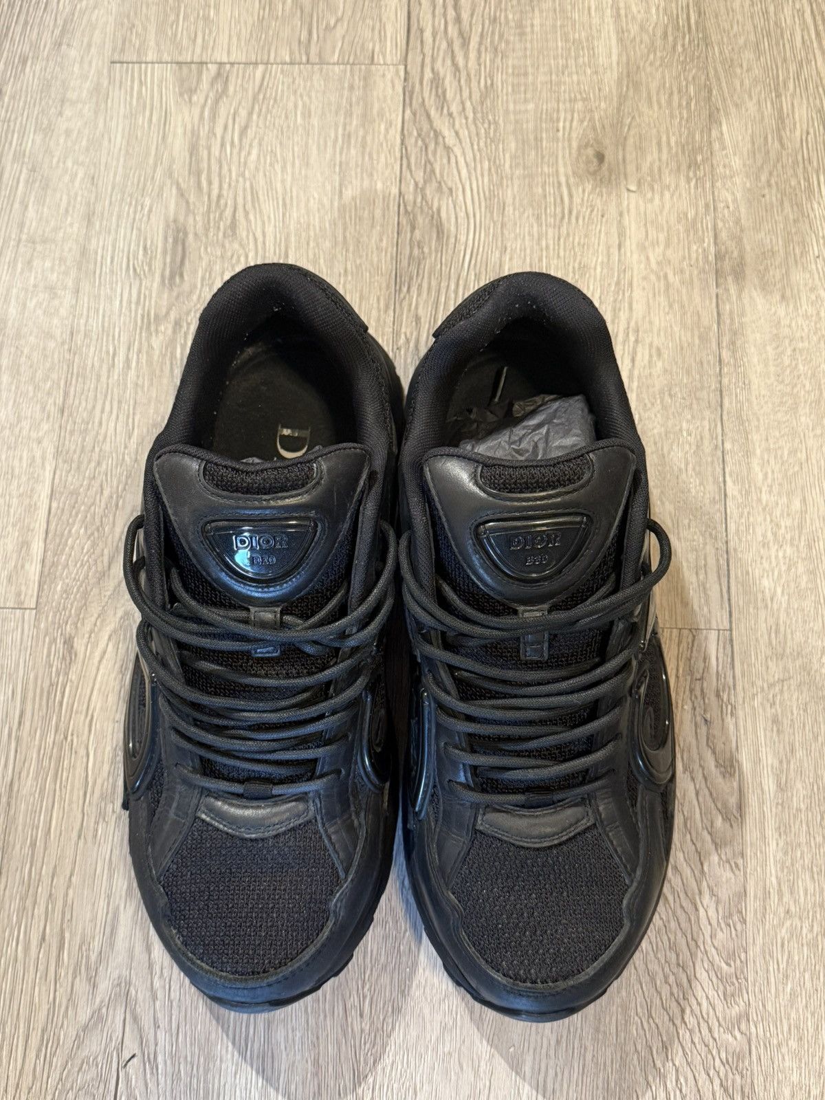 Dior DIOR B30 Countdown mesh-panel sneakers Size US 8 / EU 41 - 3 Thumbnail