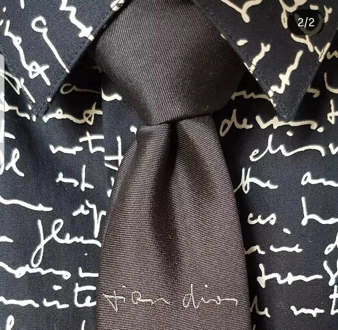 Dior Dior HOMME SS/15 I Am Dior Necktie Size ONE SIZE - 4 Thumbnail