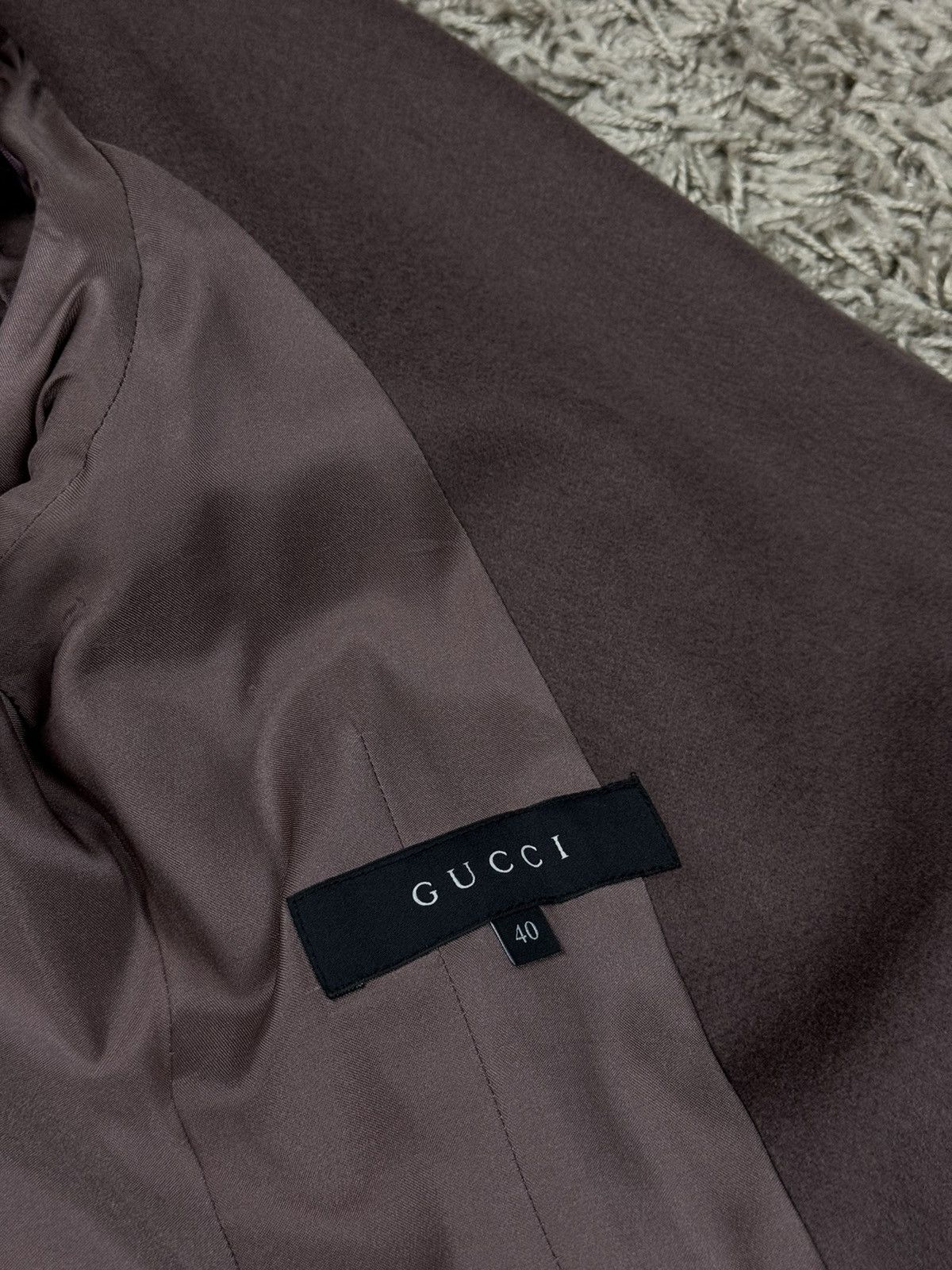 Gucci Wool trench coat Gucci original luxury streetwear item Size XS / US 0-2 / IT 36-38 - 3 Thumbnail