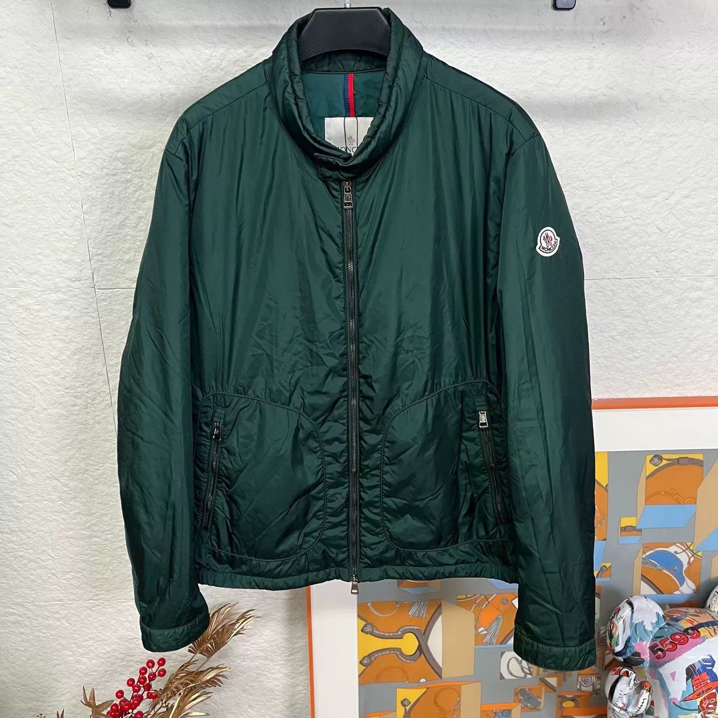 Moncler Moncler Arm Sleeve Logo Down Jacket Size US XL / EU 56 / 4 - 1 Thumbnail
