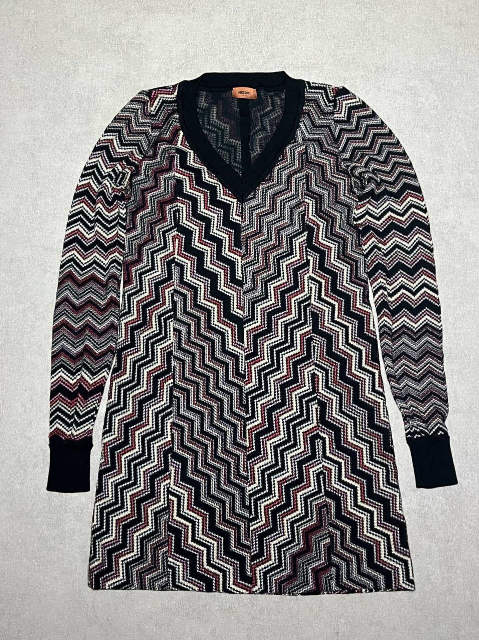 Missoni Women`s Geomertical Viscosa Knit Mini Dress 40