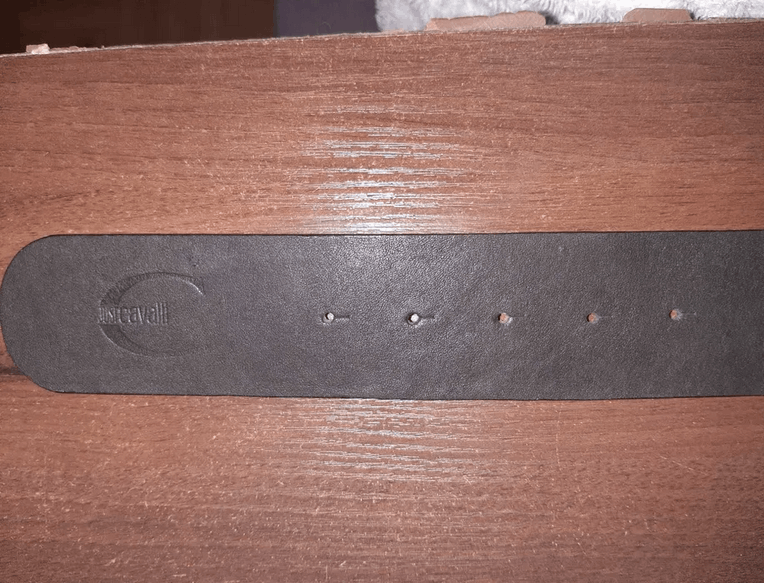 Just Cavalli Just cavalli brown genuine leather belt Size ONE SIZE - 4 Thumbnail