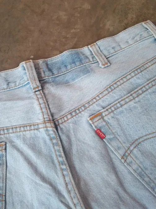 Levi's Vintage Levi's 501 Made In USA Faded Blue Jeans 38x30 Size US 38 / EU 54 - 3 Thumbnail