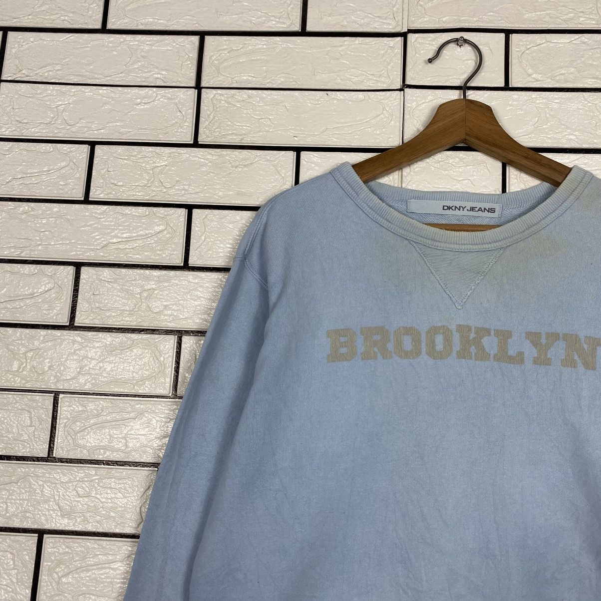 Japanese Brand Vintage Sweatshirt Dkny Striped Design Size US M / EU 48-50 / 2 - 8 Thumbnail