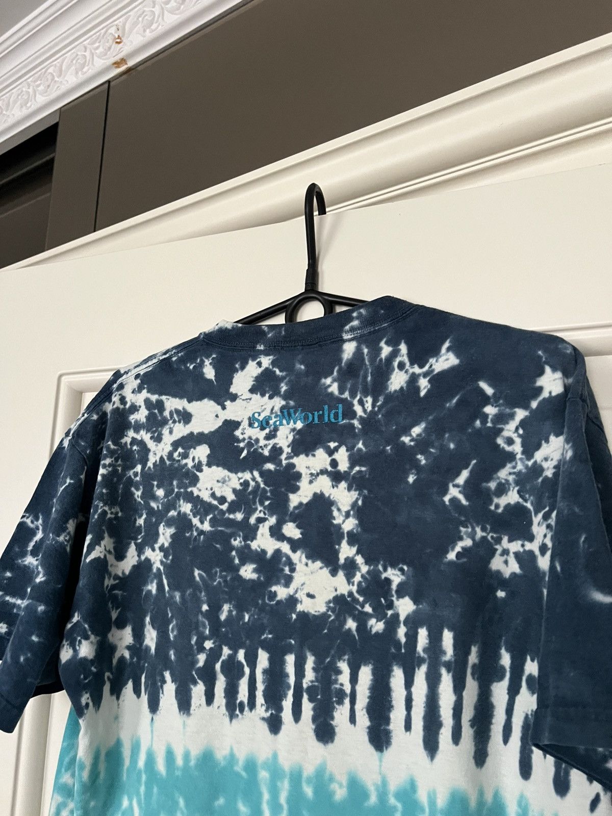 Delta Vintage 90s Dolphins Ocean T-Shirt Tie Dye Size US M / EU 48-50 / 2 - 11 Thumbnail