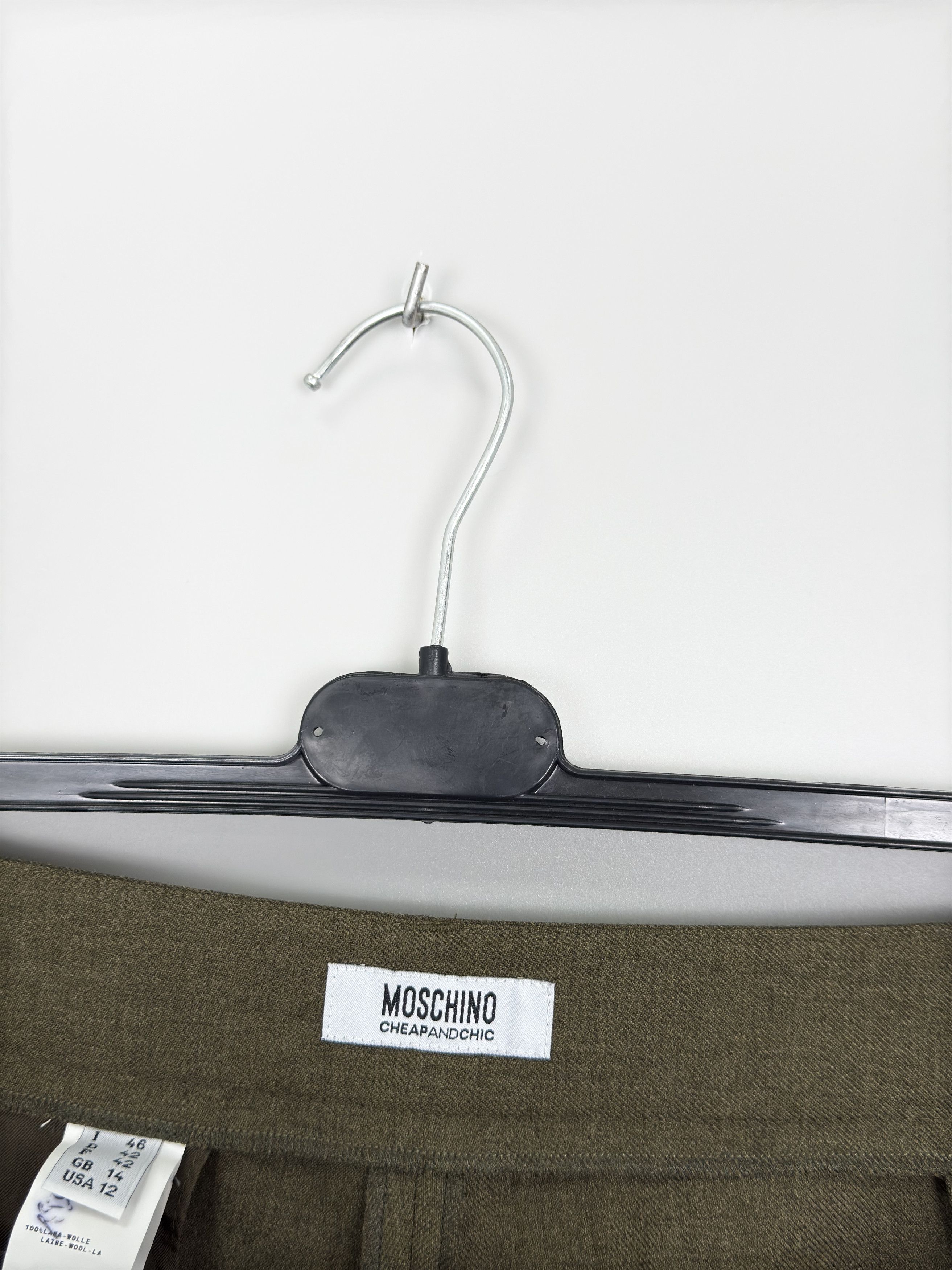 Moschino NWT RRP 1000$ Moschino Cheap and Chic Wool Suit Size XL / US 12-14 / IT 48-50 - 18 Thumbnail