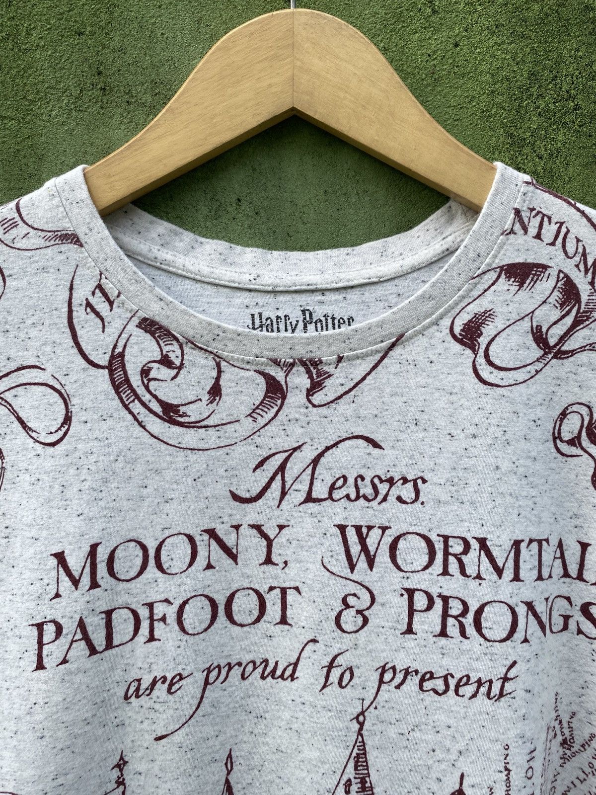 Vintage Harry Potter The Merauder’s Map Poem Hogwarts Wizard Castle Size US XL / EU 56 / 4 - 2 Thumbnail