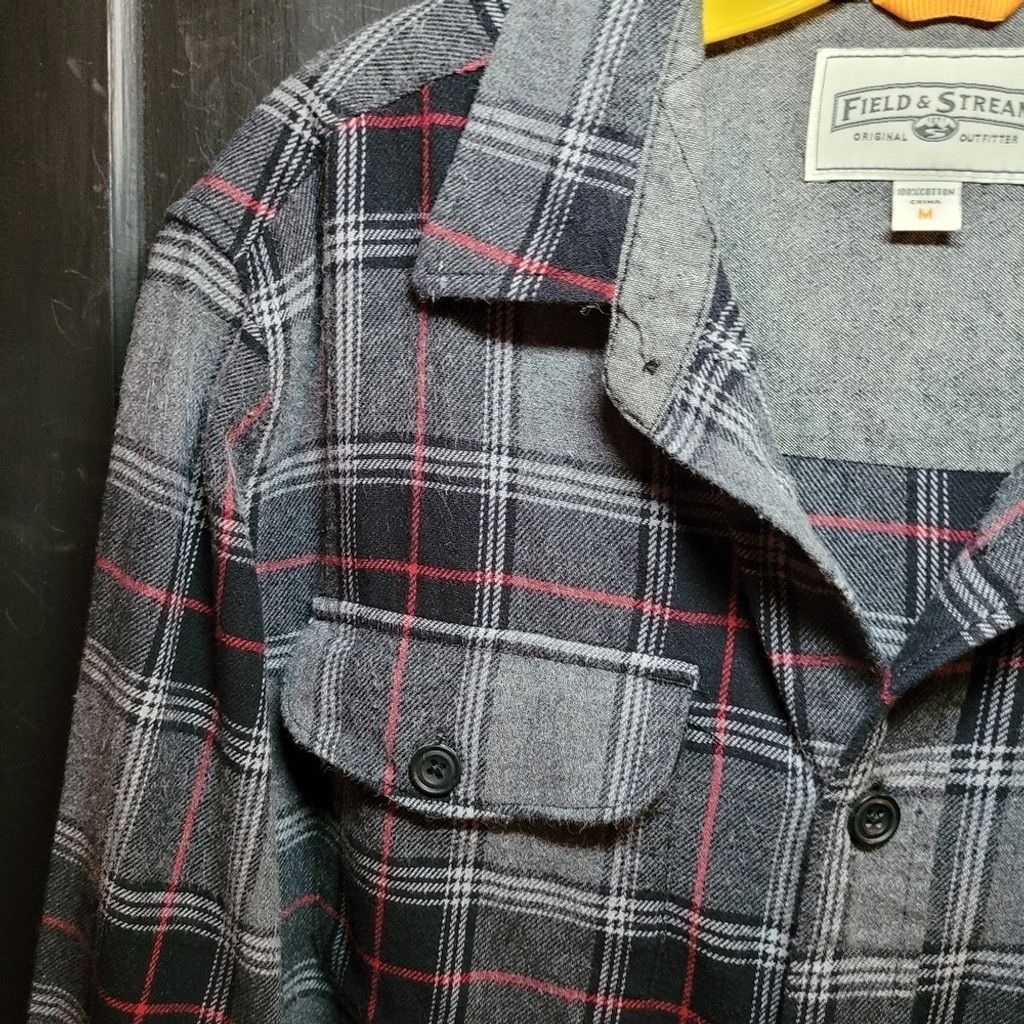 Field & Stream Field & Stream, gray Flannel shirt, Men's, nwot, Medium Size US M / EU 48-50 / 2 - 4 Thumbnail