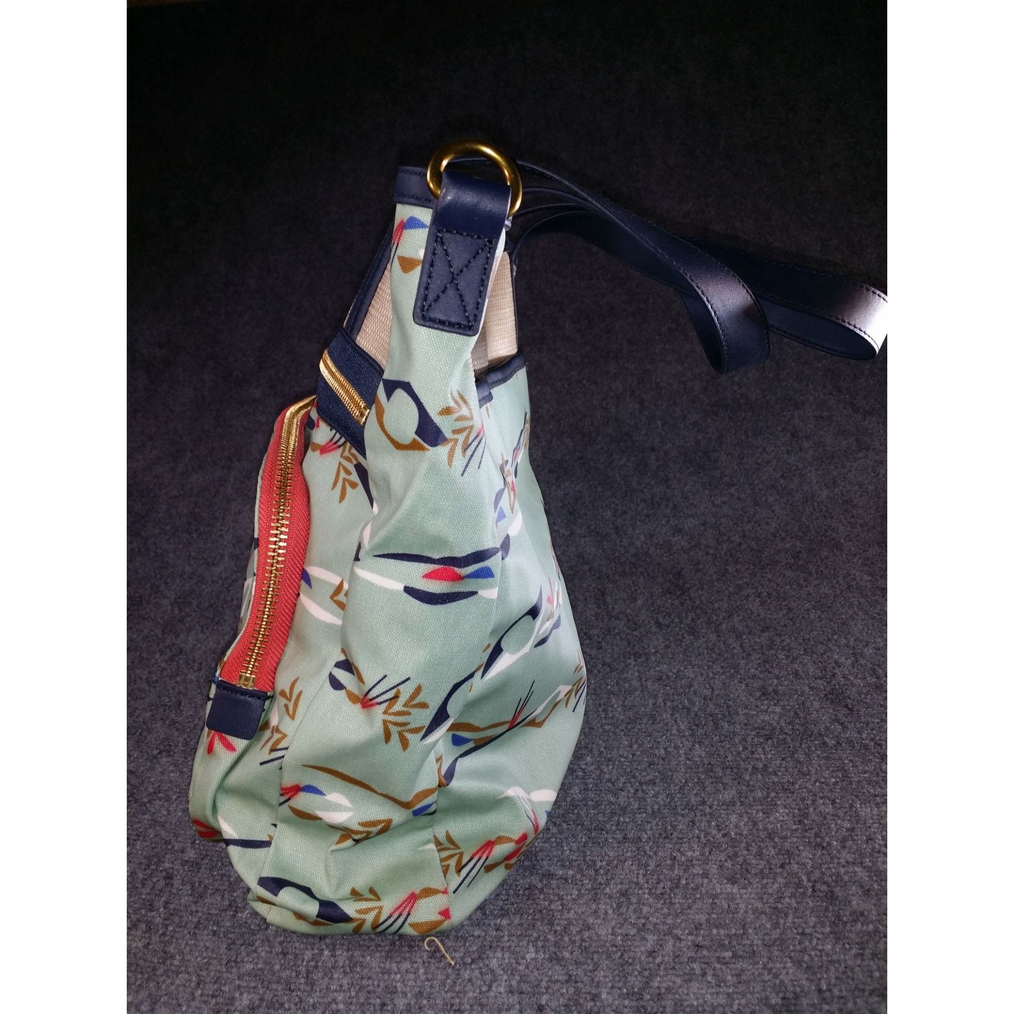 Fossil Fossil Shoulder Bag Women Mint Green Graphic Print Large Eve Size ONE SIZE - 3 Thumbnail