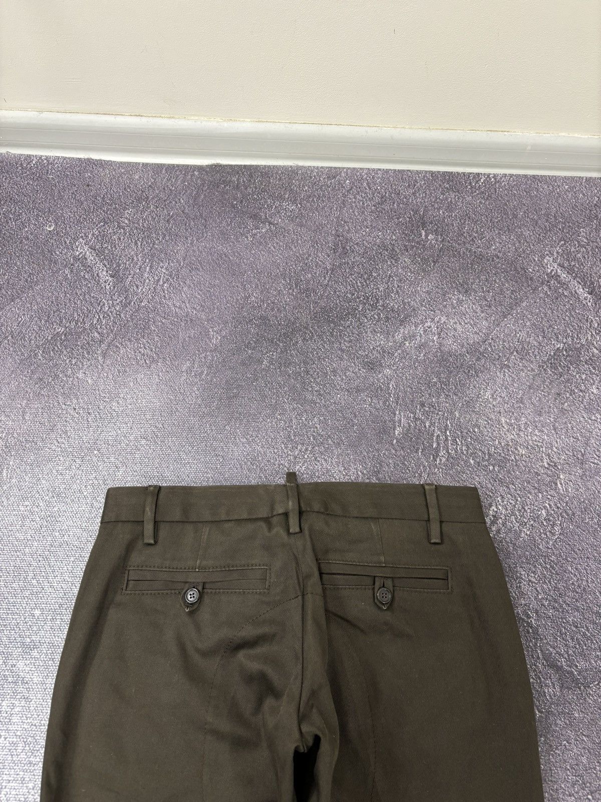 Dsquared2 Dsquared2 Women’s Brown Rare Luxury Cropped Pants Trousers Size 27" / US 4 / IT 40 - 17 Thumbnail
