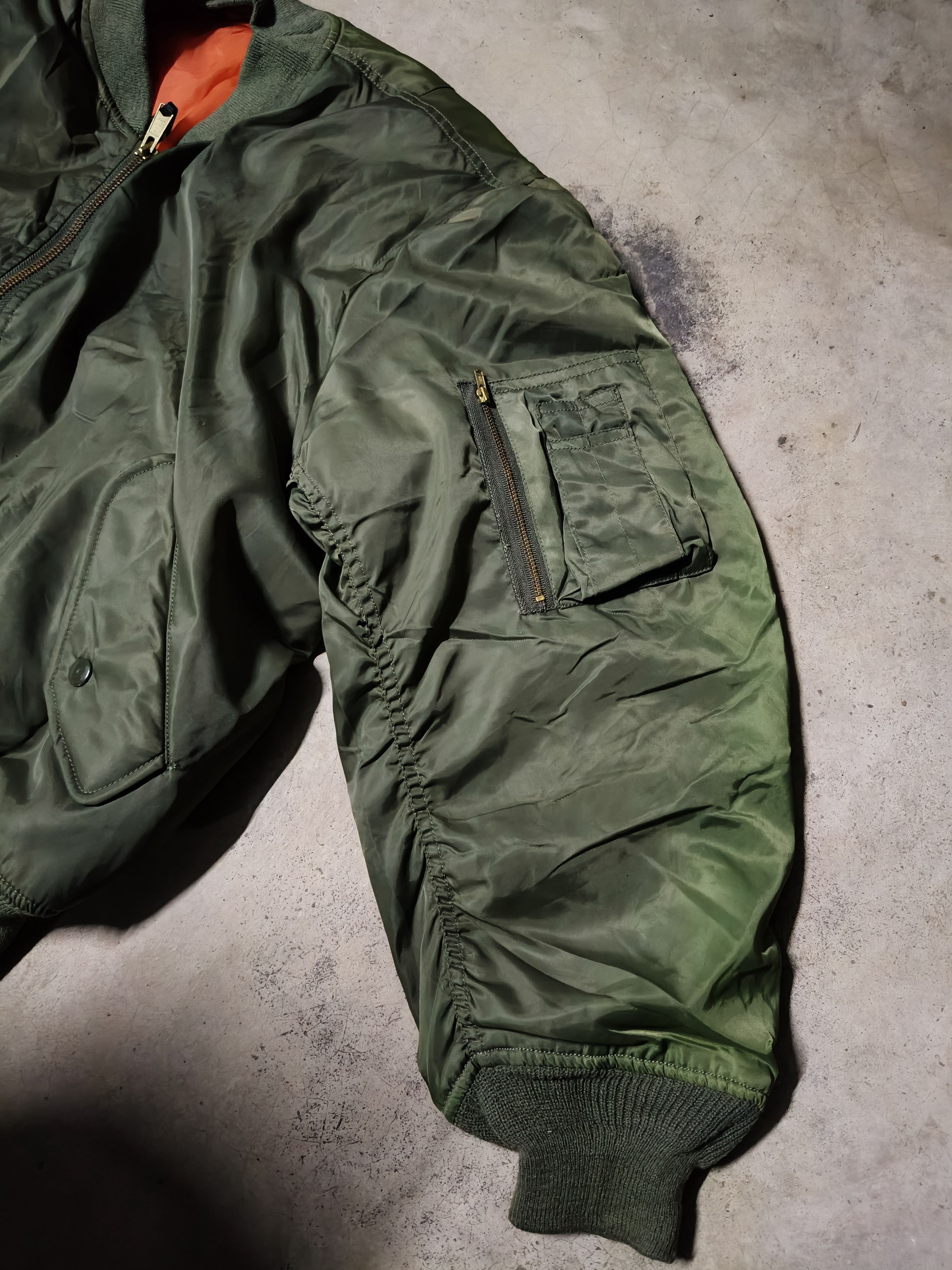 Vintage Air Force Bomber Jacket Size US M / EU 48-50 / 2 - 7 Thumbnail