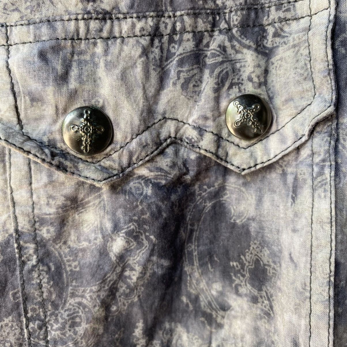 In The Attic In The Atti Men Y2K Short-Sleeve Tie-Dye Western Shirt Size US L / EU 52-54 / 3 - 20 Thumbnail