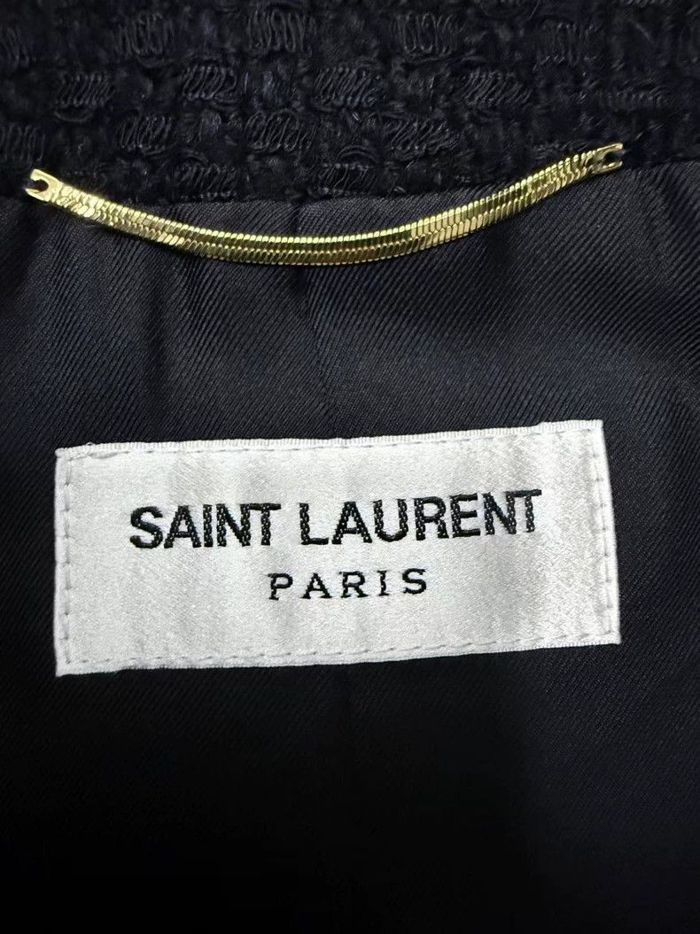 Yves Saint Laurent Saint Laurent Tweed with fur collar suit 2502-Nextarrow Size XS / US 0-2 / IT 36-38 - 3 Thumbnail