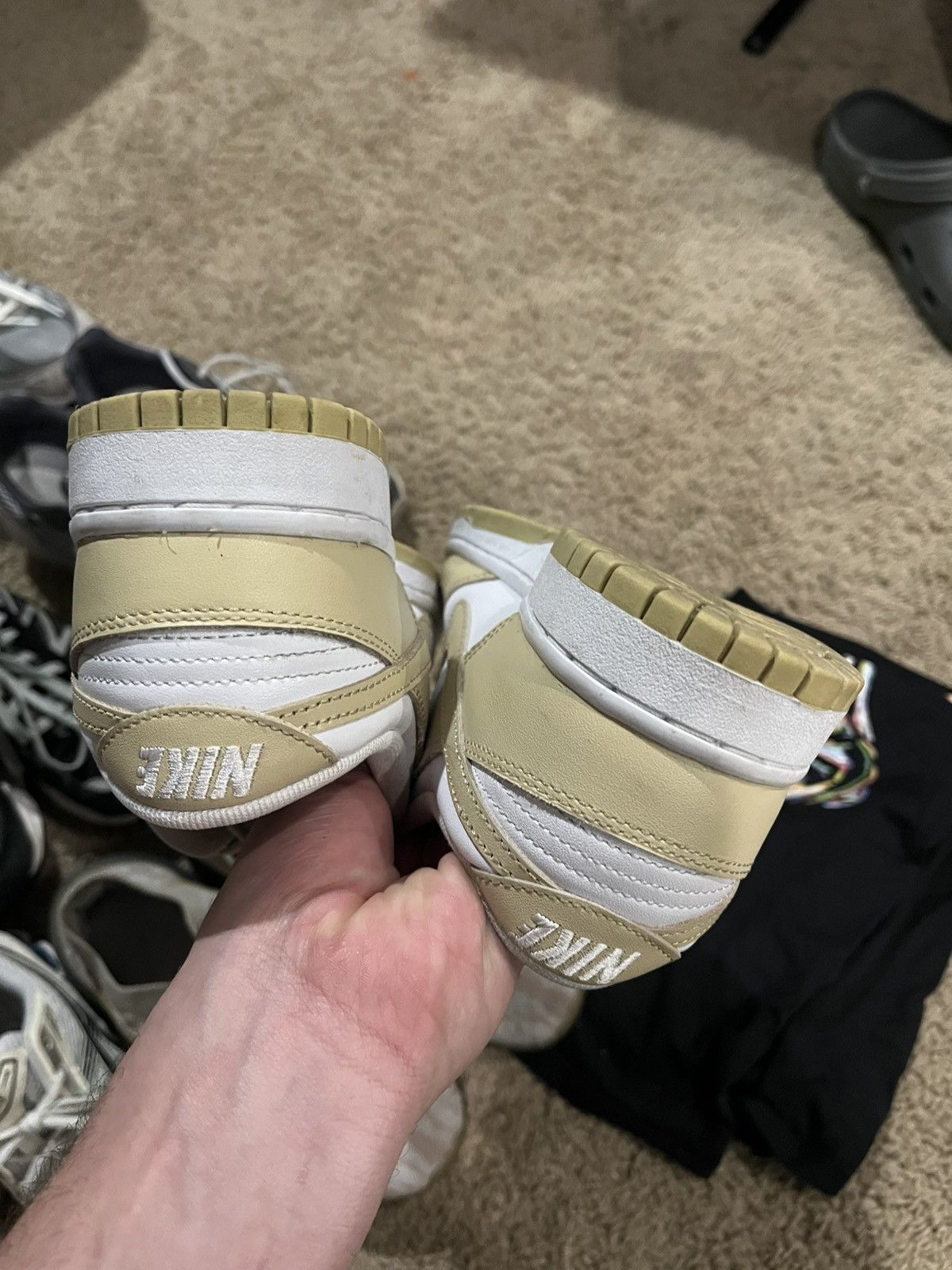 Nike tan nike dunks Size US 9 / EU 42 - 5 Thumbnail